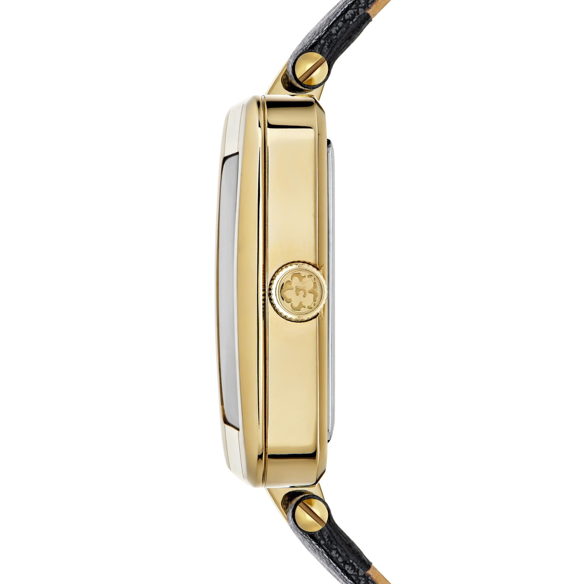 Ted Baker Mayse Schwarzes Zifferblatt Lederarmband Damenarmbanduhr BKPMSS301