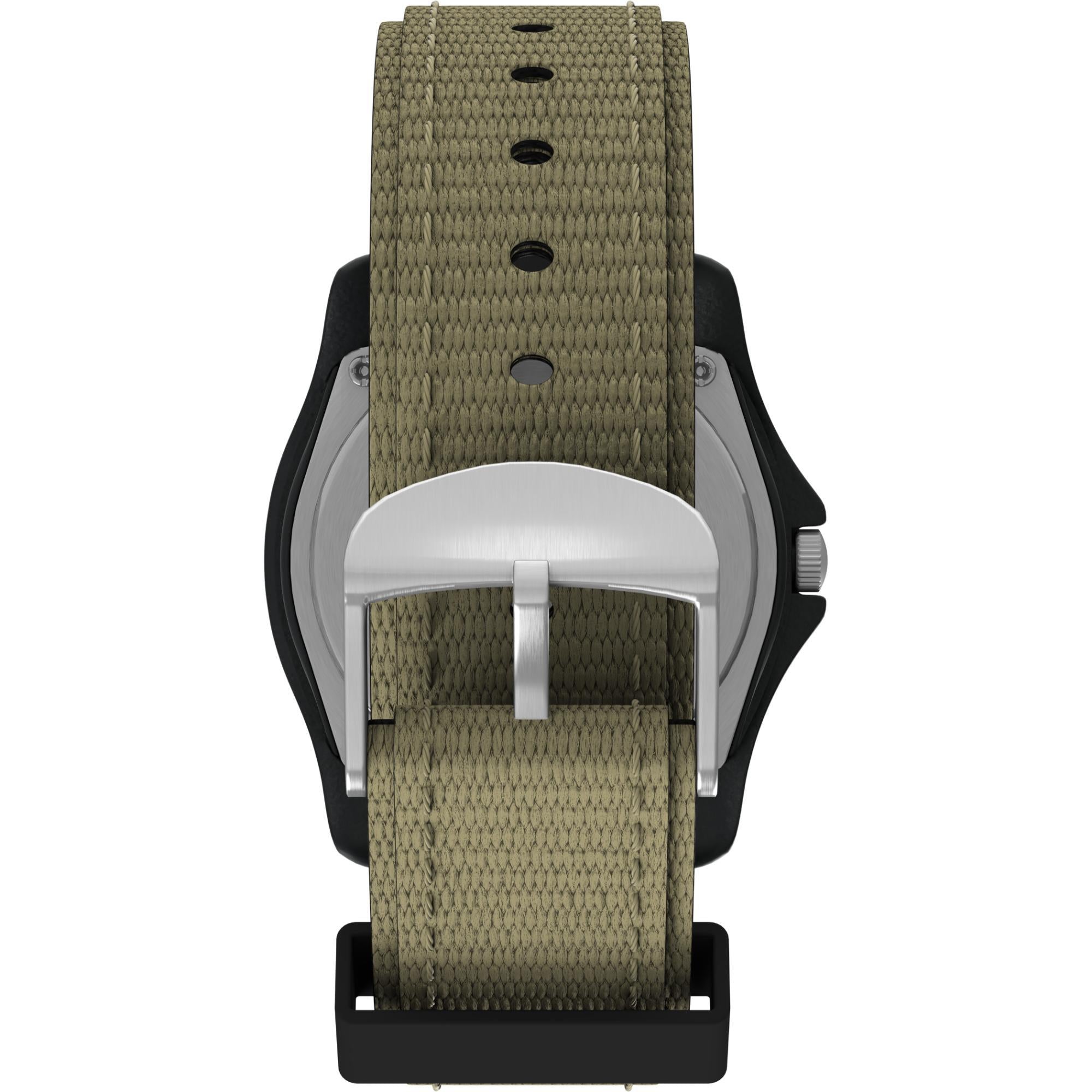 Timex Expedition 39mm Black Dial Fabric Mens Quartz Watch T42571