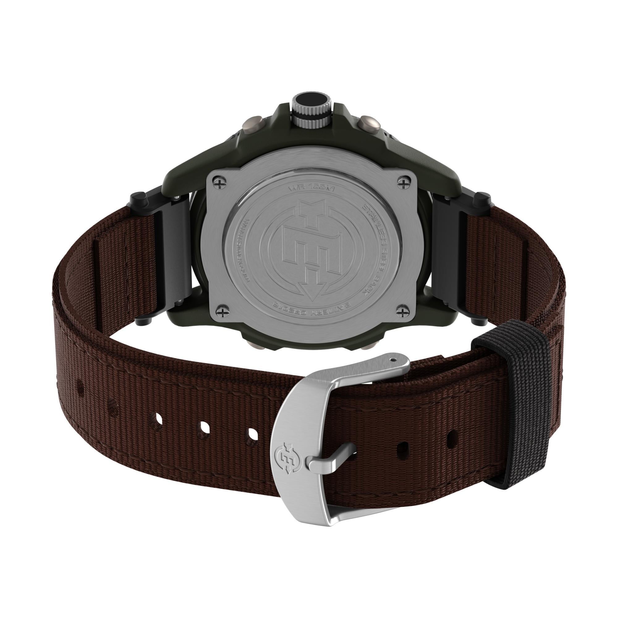 Timex Expedition 39mm Brown Dial Fabric Mens Quartz Watch T45181