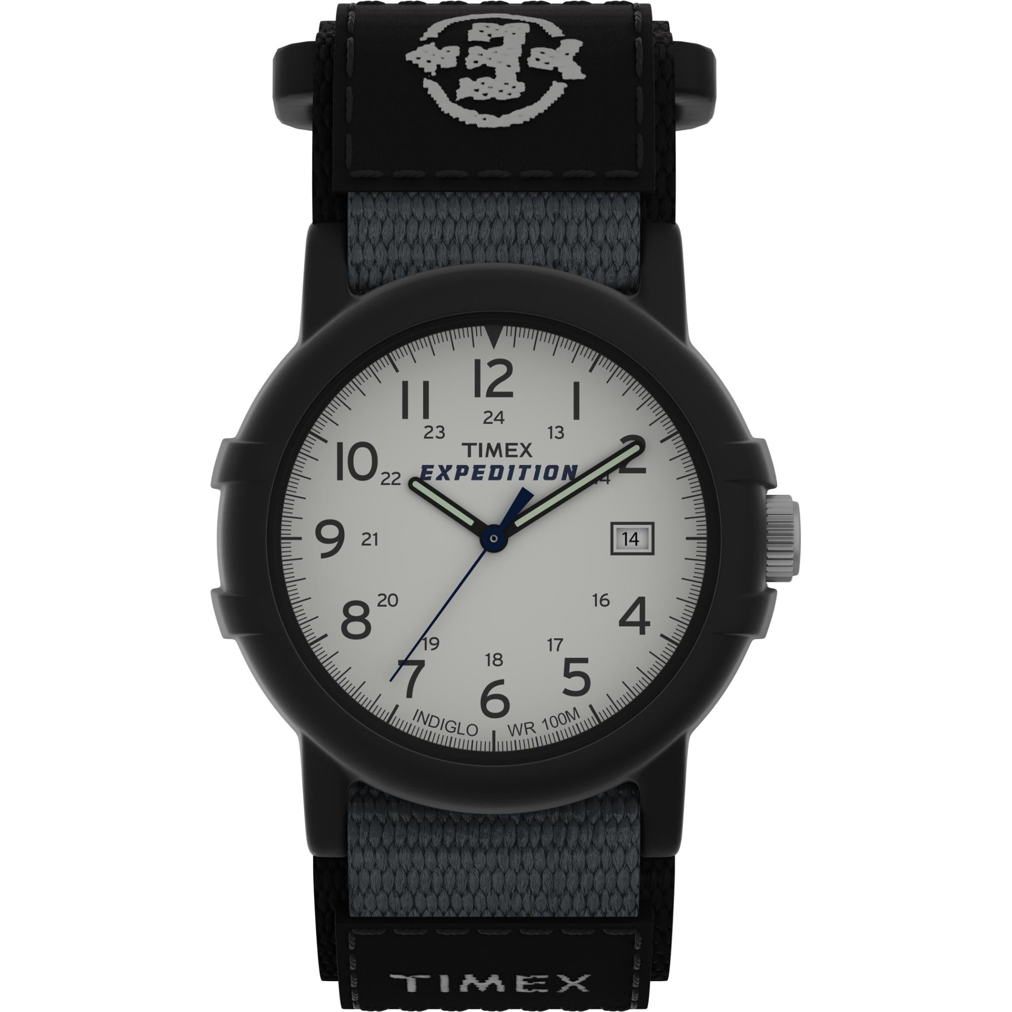 Timex Expedition 38mm White Dial Fabric Mens Quartz Watch T49713