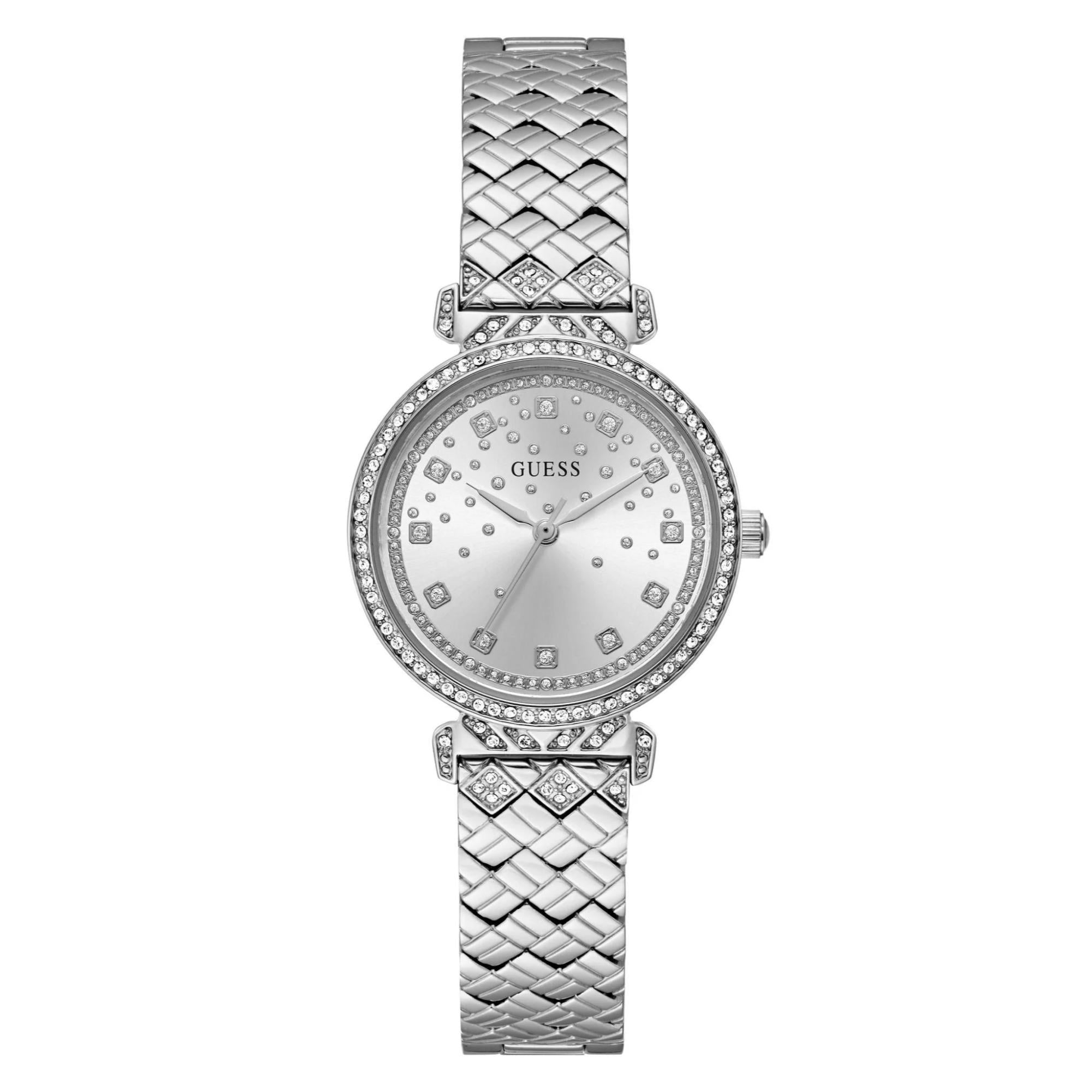 GUESS Enchantment Silver Dial Ladies Watch GW0763L1