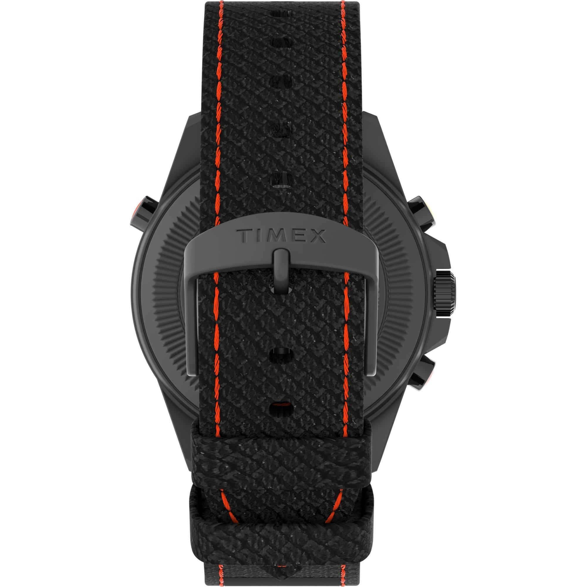 Timex Expedition 43mm Black Dial Fabric Mens Quartz Watch TW2V03900