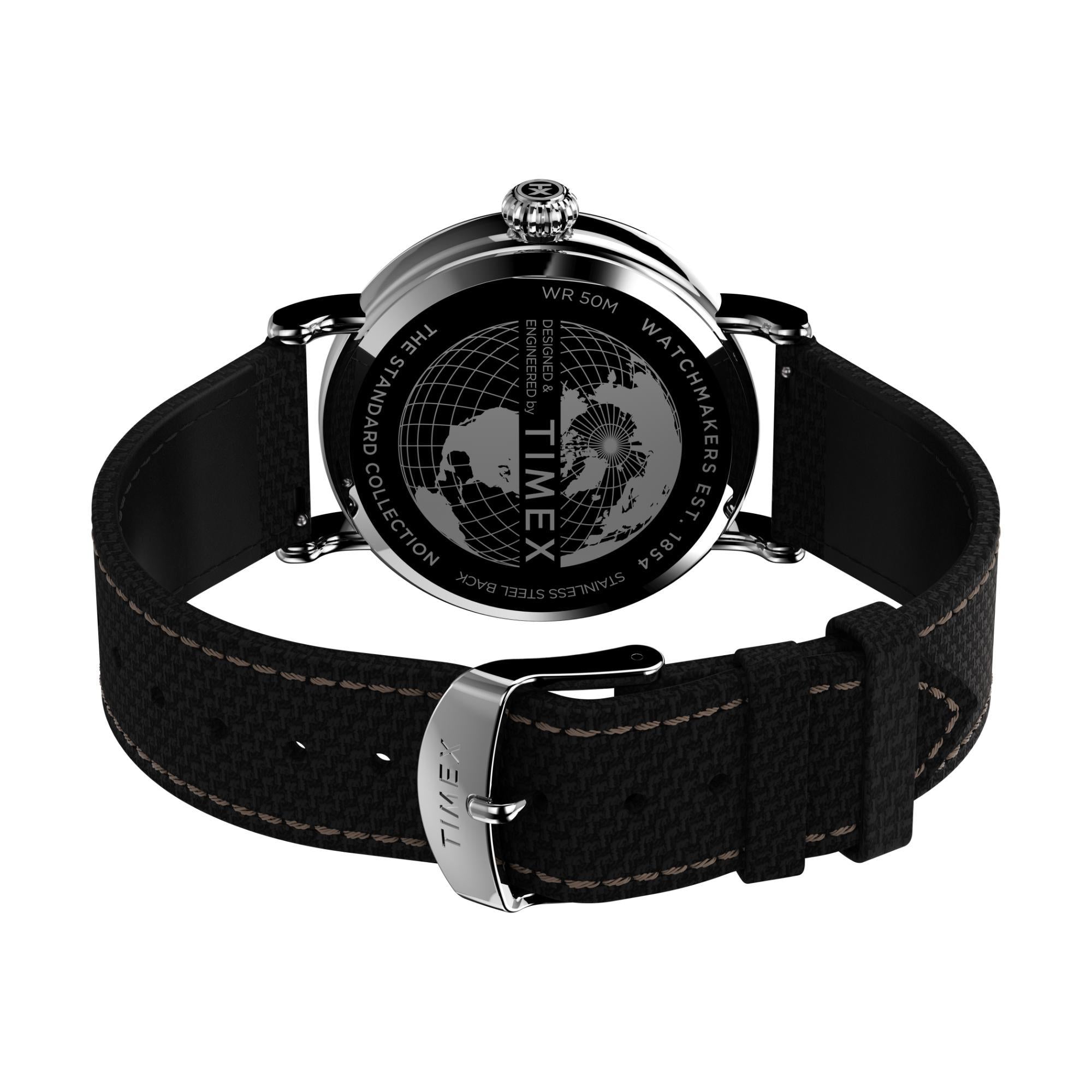 Timex Waterbury Standard Black Dial Men’s Watch TW2V44000