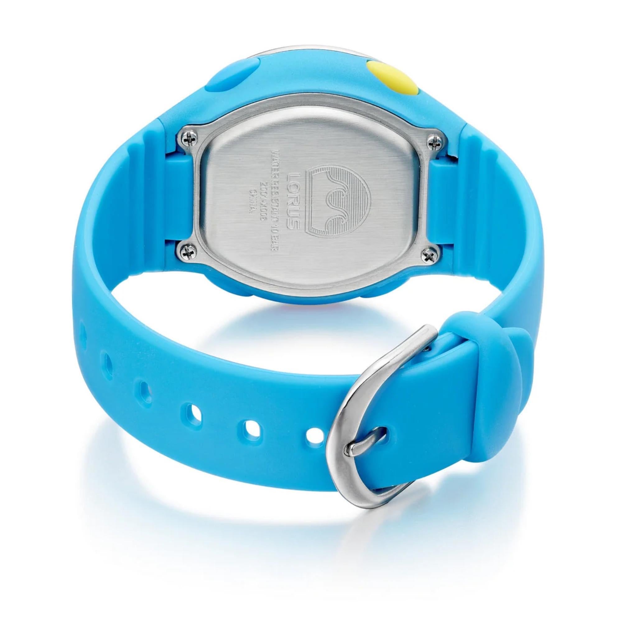 Lorus Digital Quarz Herren Uhr mit Silikonband R2341NX9