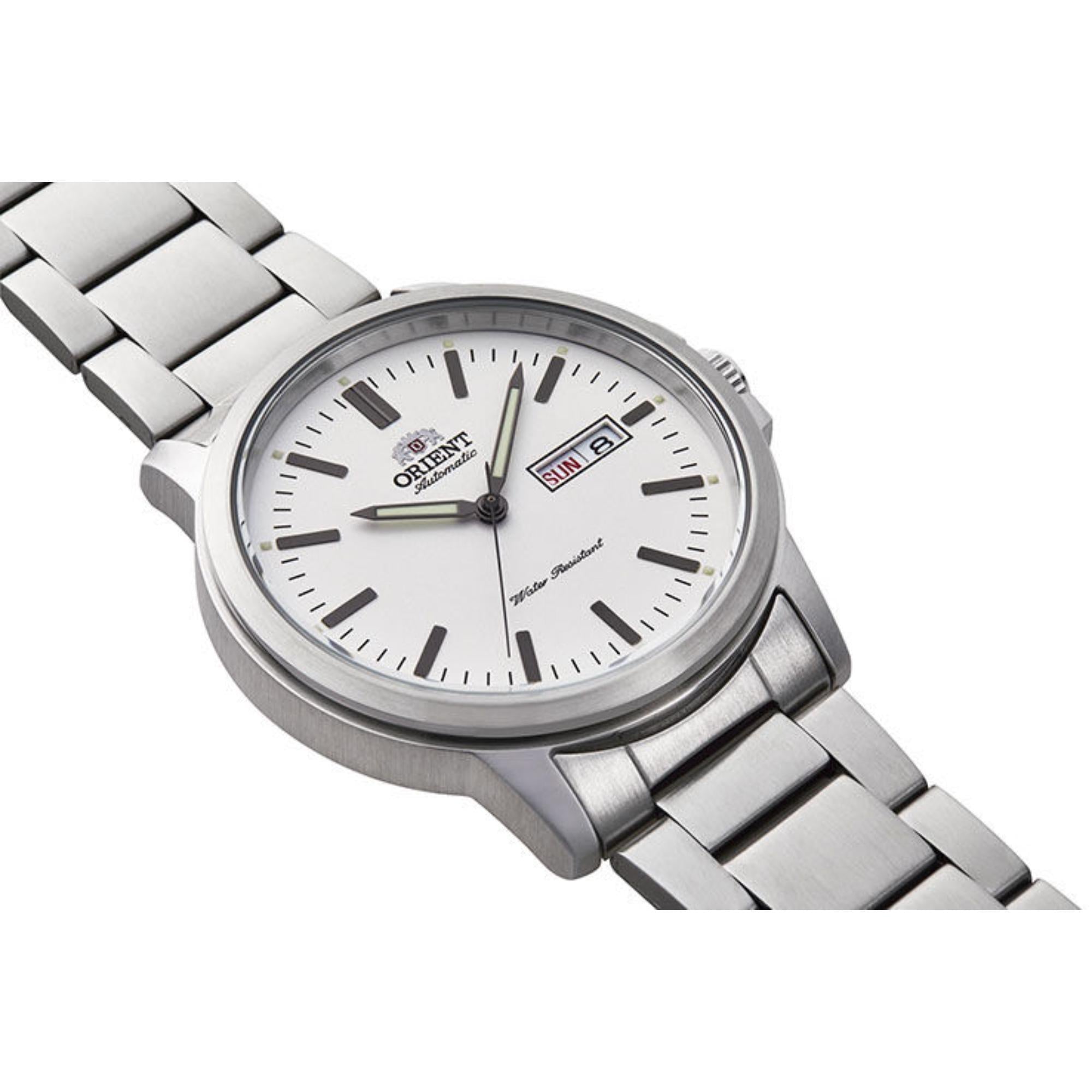 Orient Contemporary RA-AA0C03S39B steel case back detail