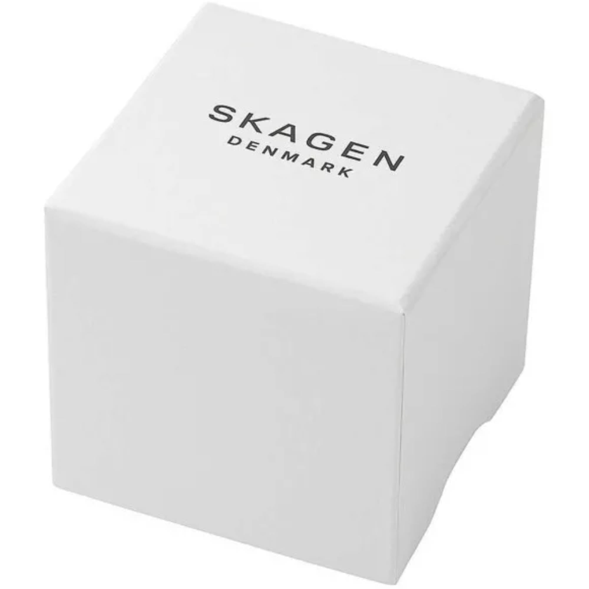 Skagen Signatur Lille 30mm Silver Dial Steel Ladies Quartz Watch SKW3123