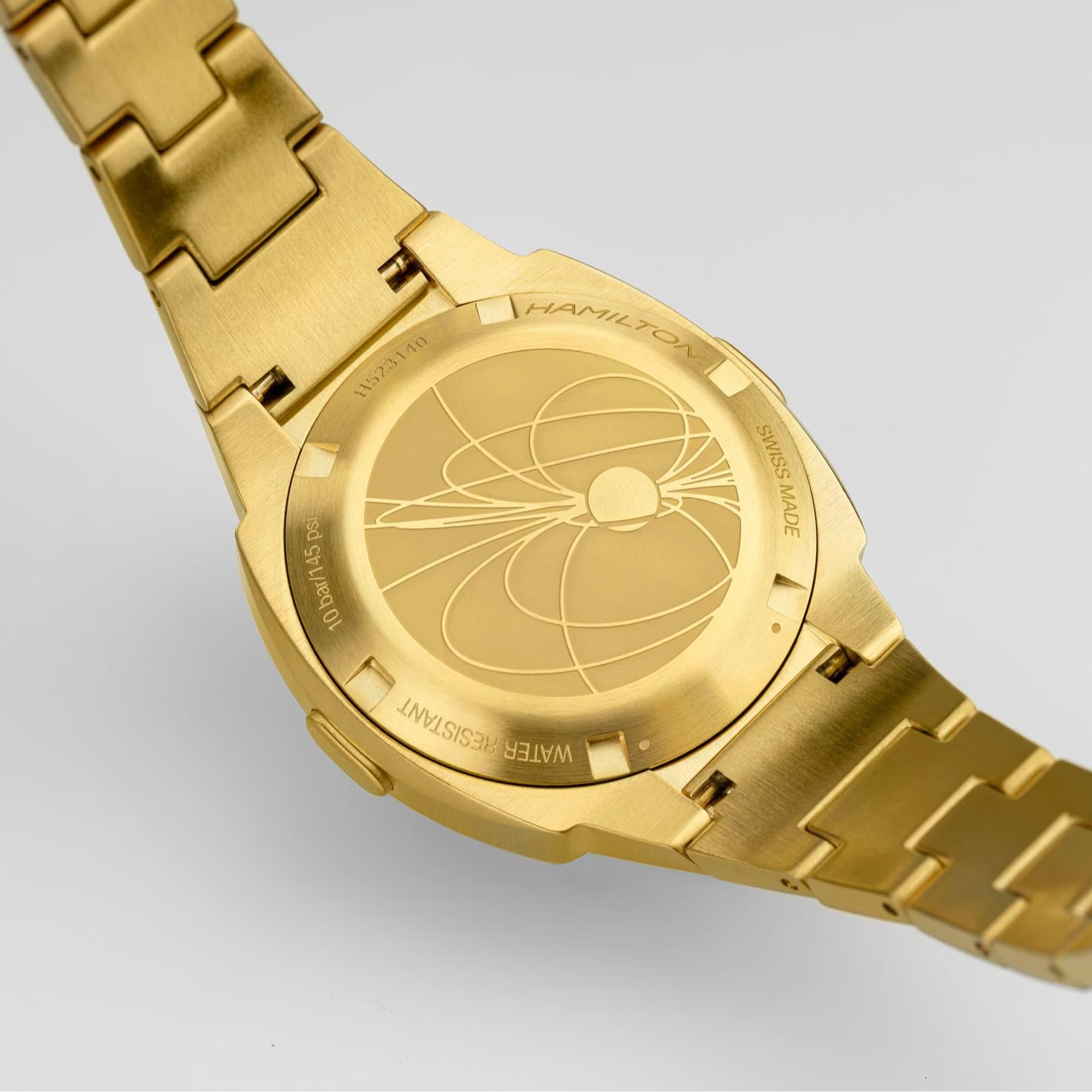 Hamilton American Classic 31mm PSR Digital Gold PVD Quartz Watch H52314130