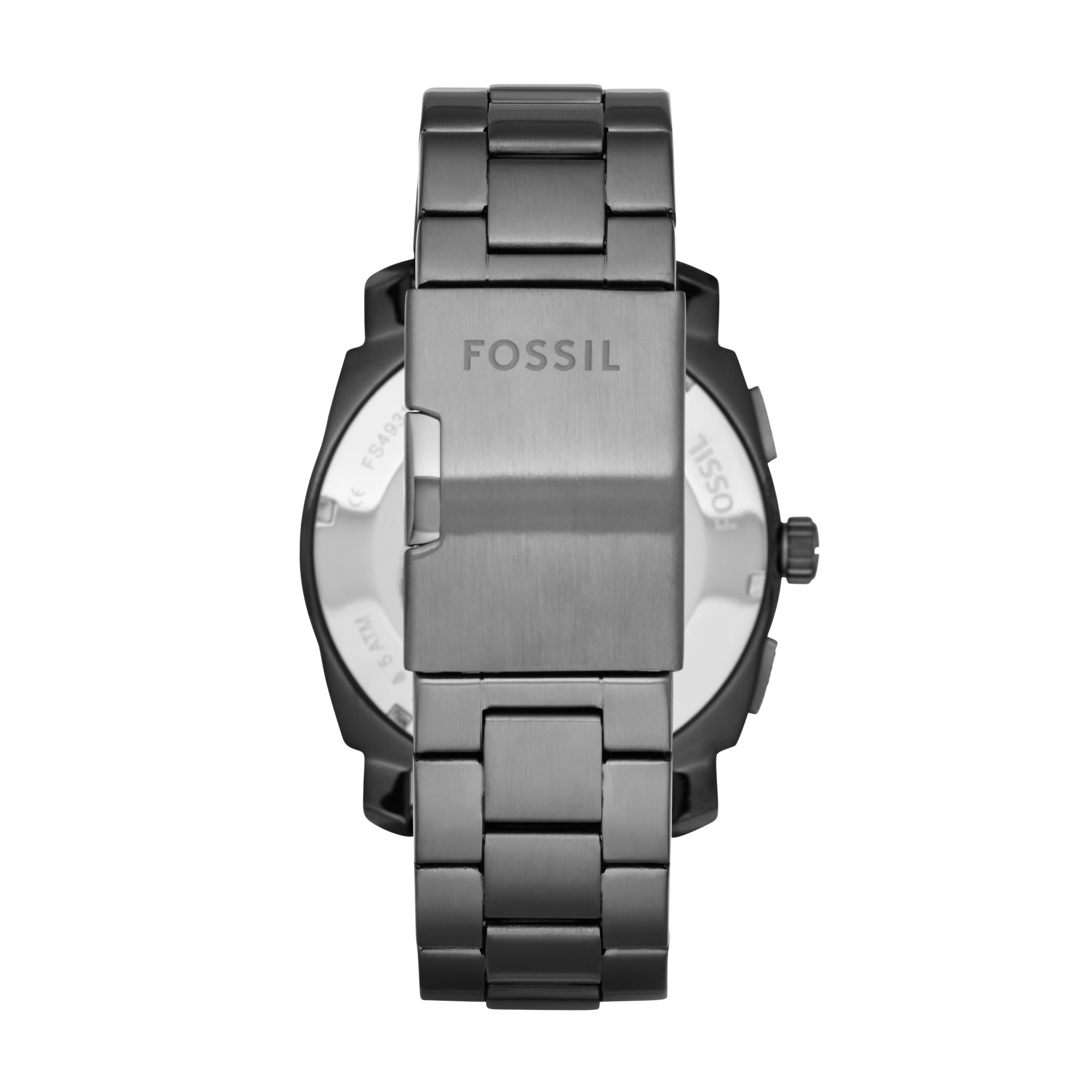 Fossil Machine Chronograph Smoke Black Dial Men’s Watch FS4931