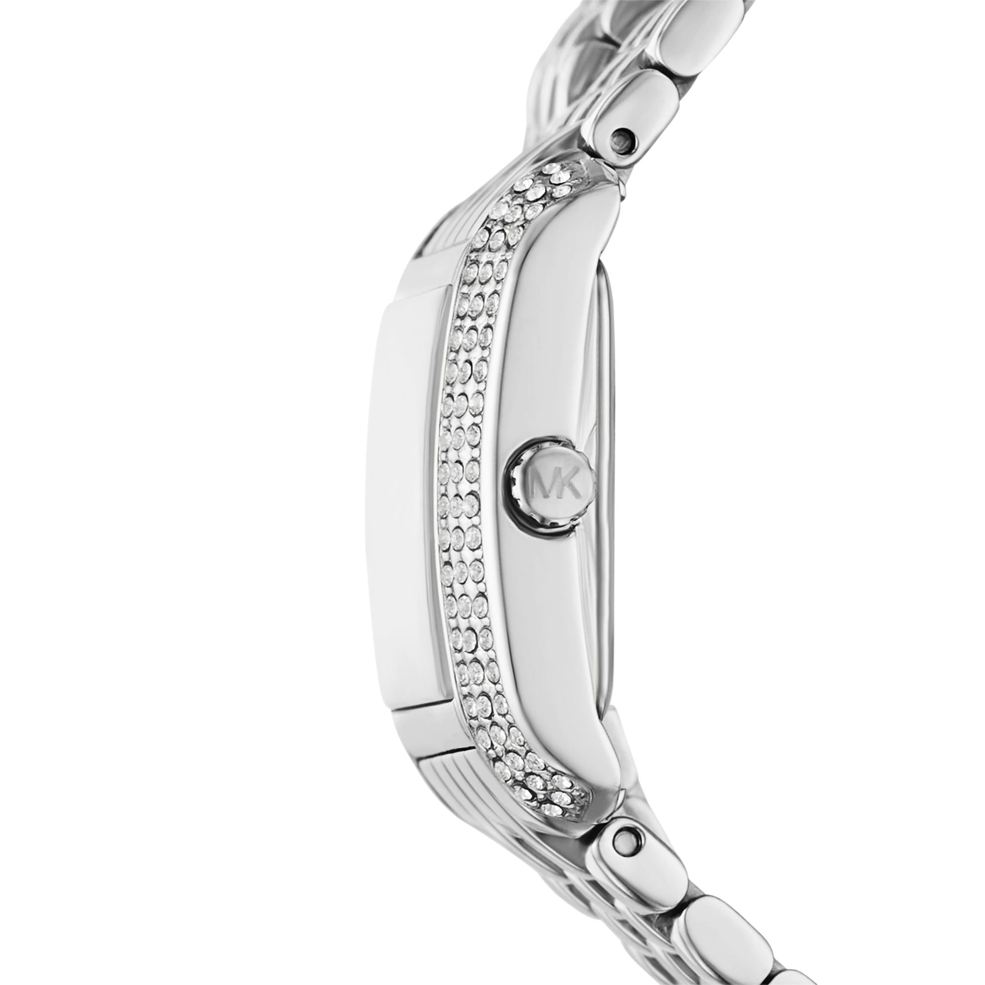 Michael Kors Emery Quartz Silver Dial Steel Strap Women’s Watch MK4834