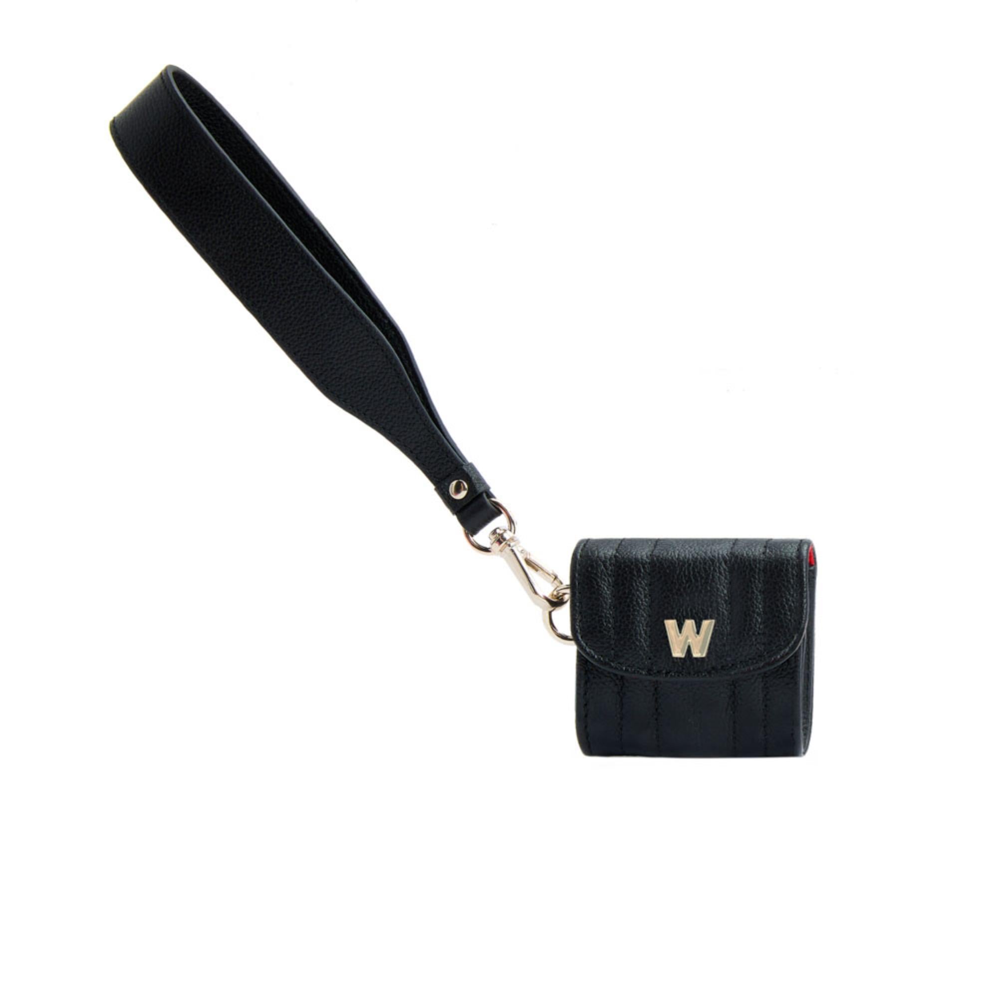 Wolf Schwarze Mimi EarPods Tasche mit Handgelenkband 768102