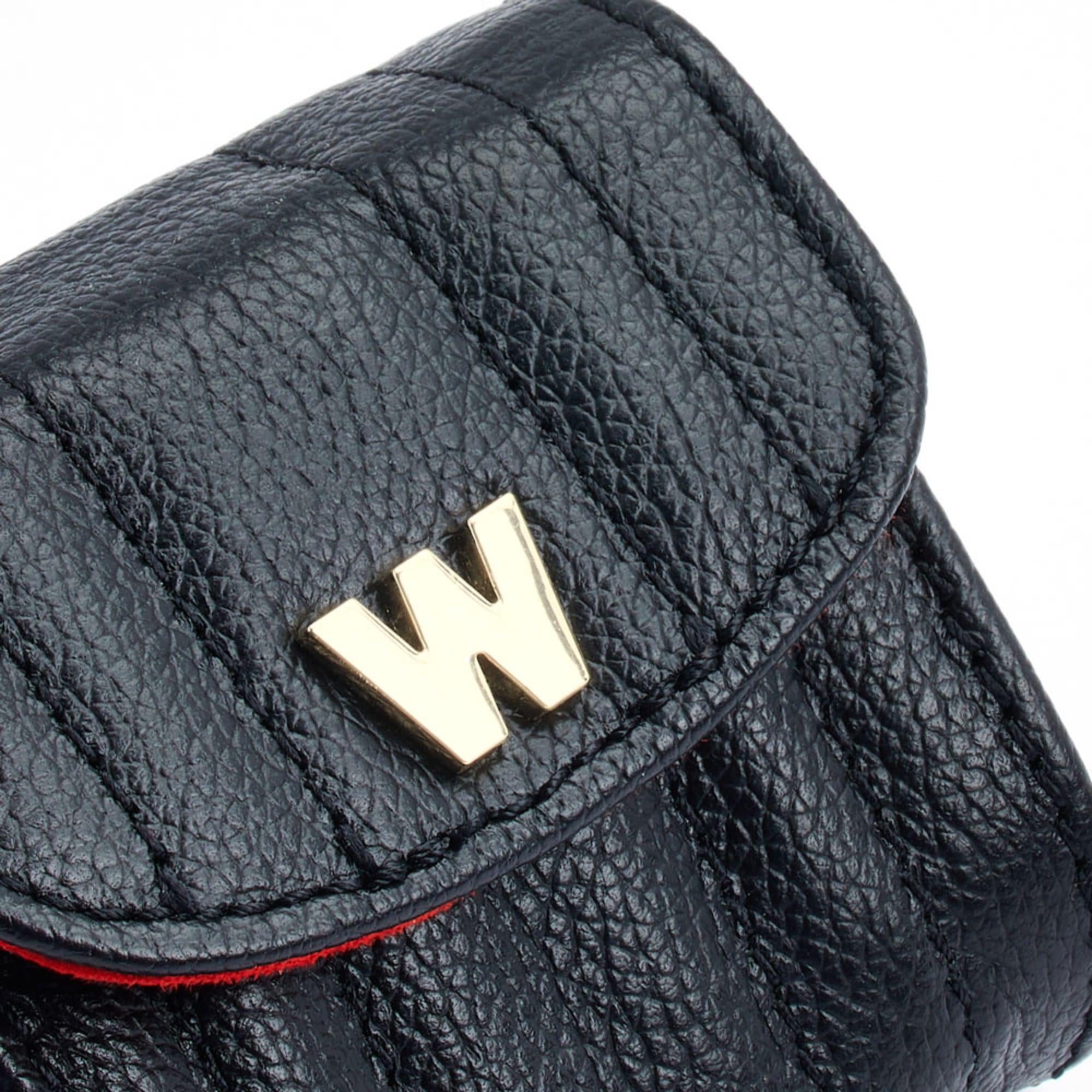 Wolf Schwarze Mimi EarPods Tasche mit Handgelenkband 768102