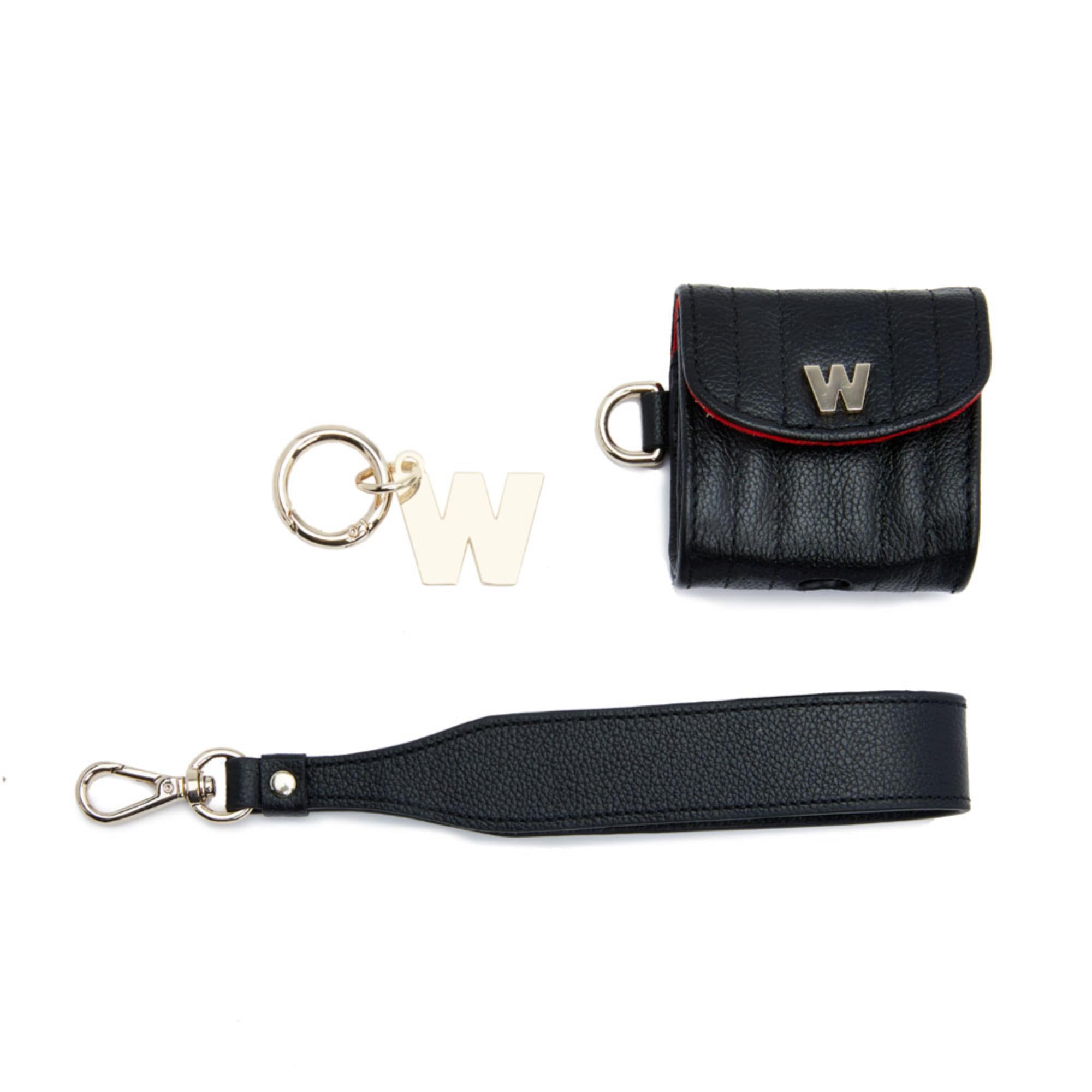 Wolf Schwarze Mimi EarPods Tasche mit Handgelenkband 768102