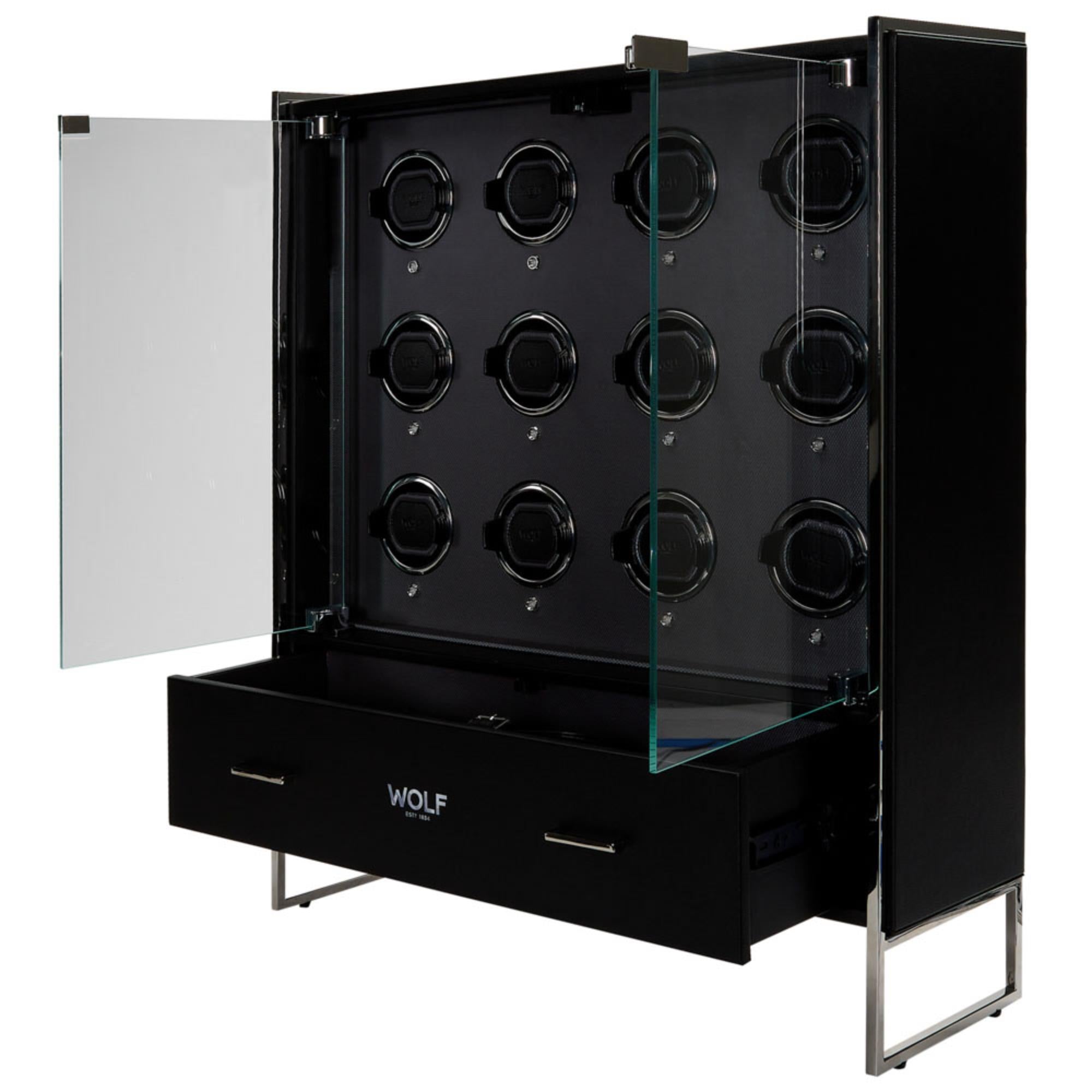 Wolf 12-Piece Watch Winder Cabinet 466602