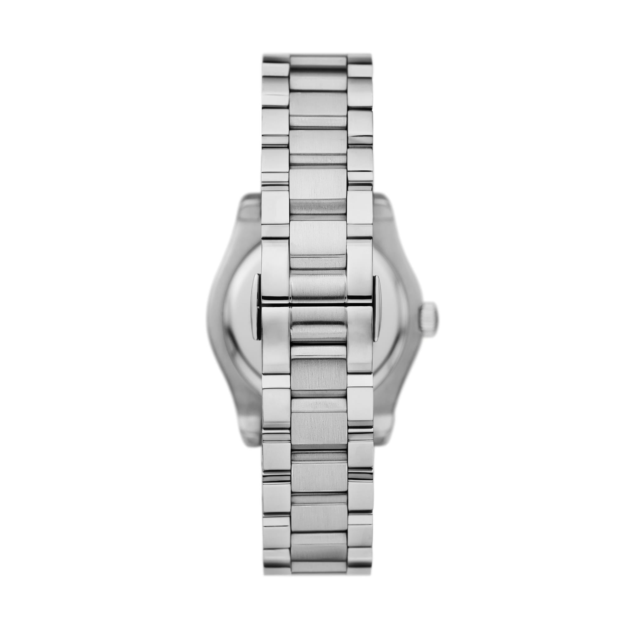 Emporio Armani Federica 32mm Perlmutt Zifferblatt Stahl Damen Quarz Uhr AR11557