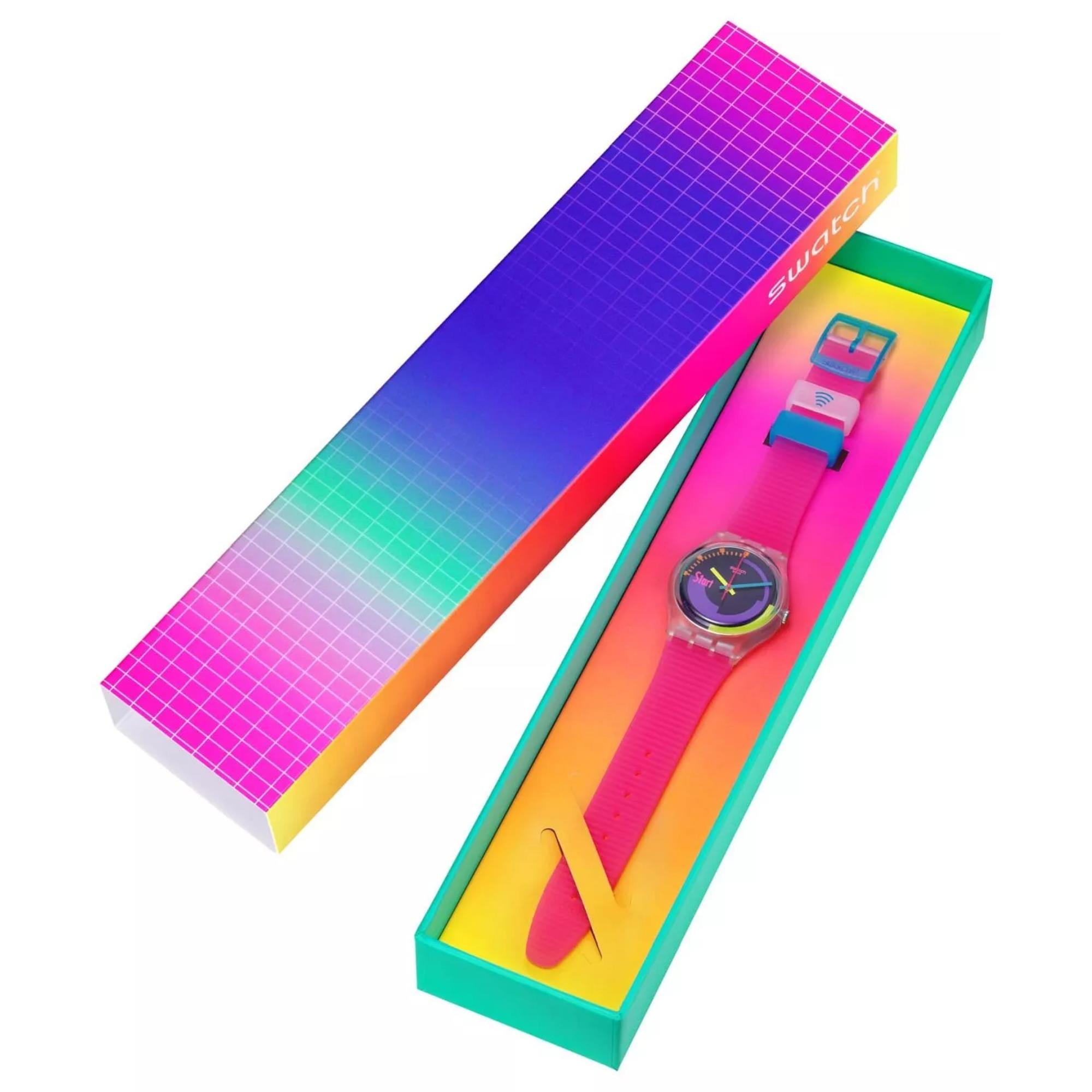 Swatch Multicolor Podium PAY! Uhr SO28K112-5300