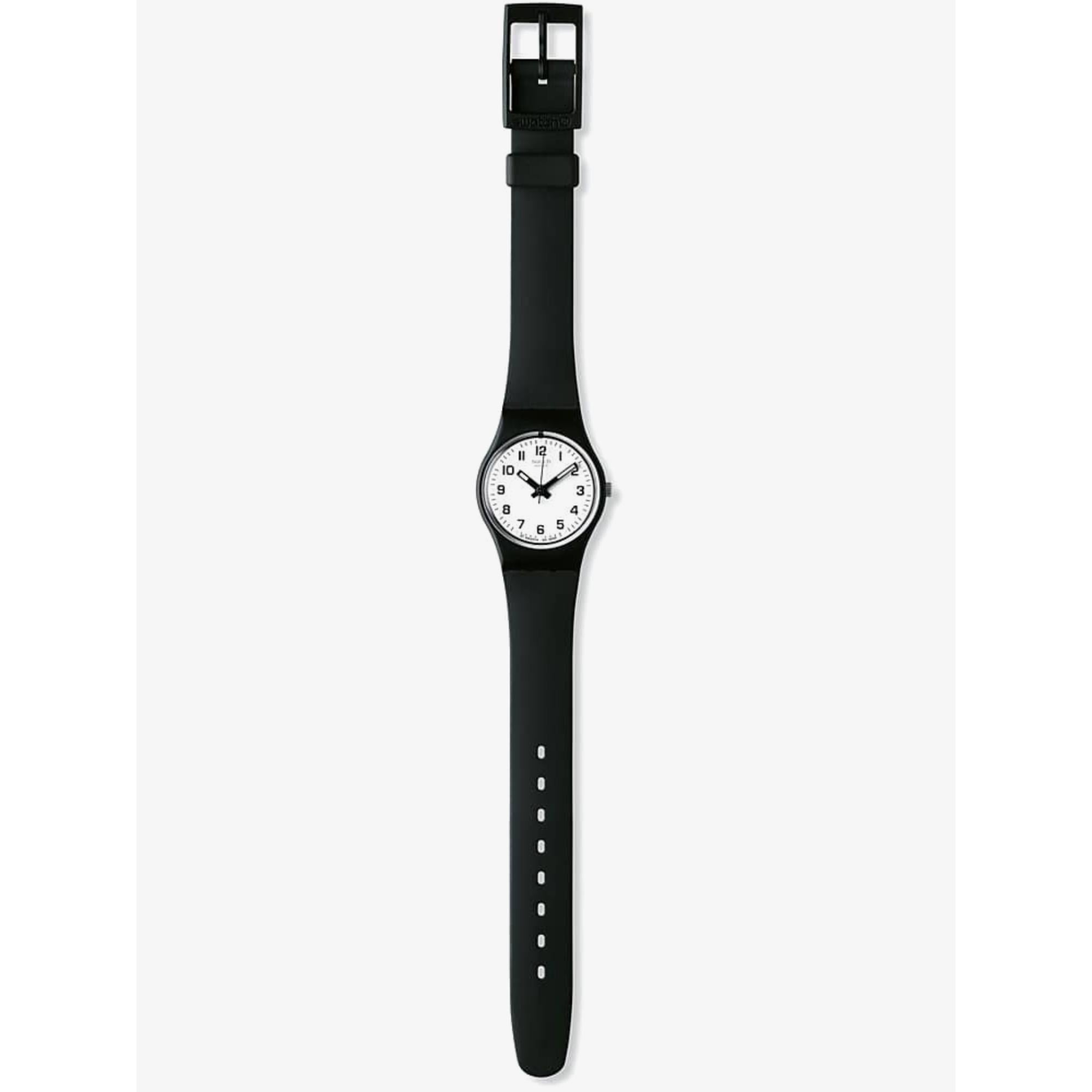 Swatch SOMETHING NEW White Dial Watch LB153