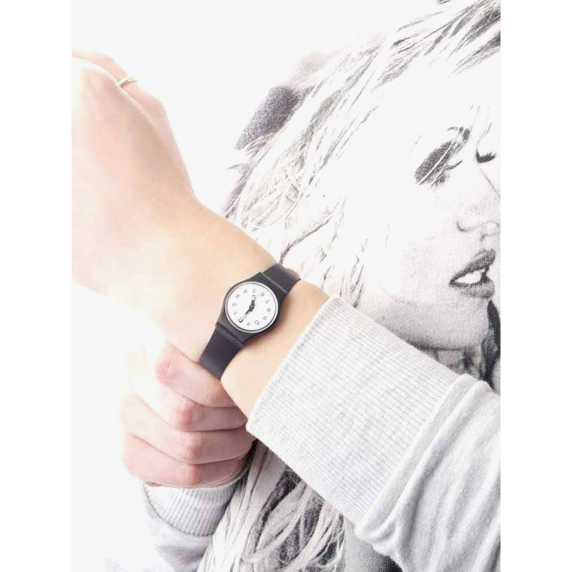 Swatch SOMETHING NEW White Dial Watch LB153