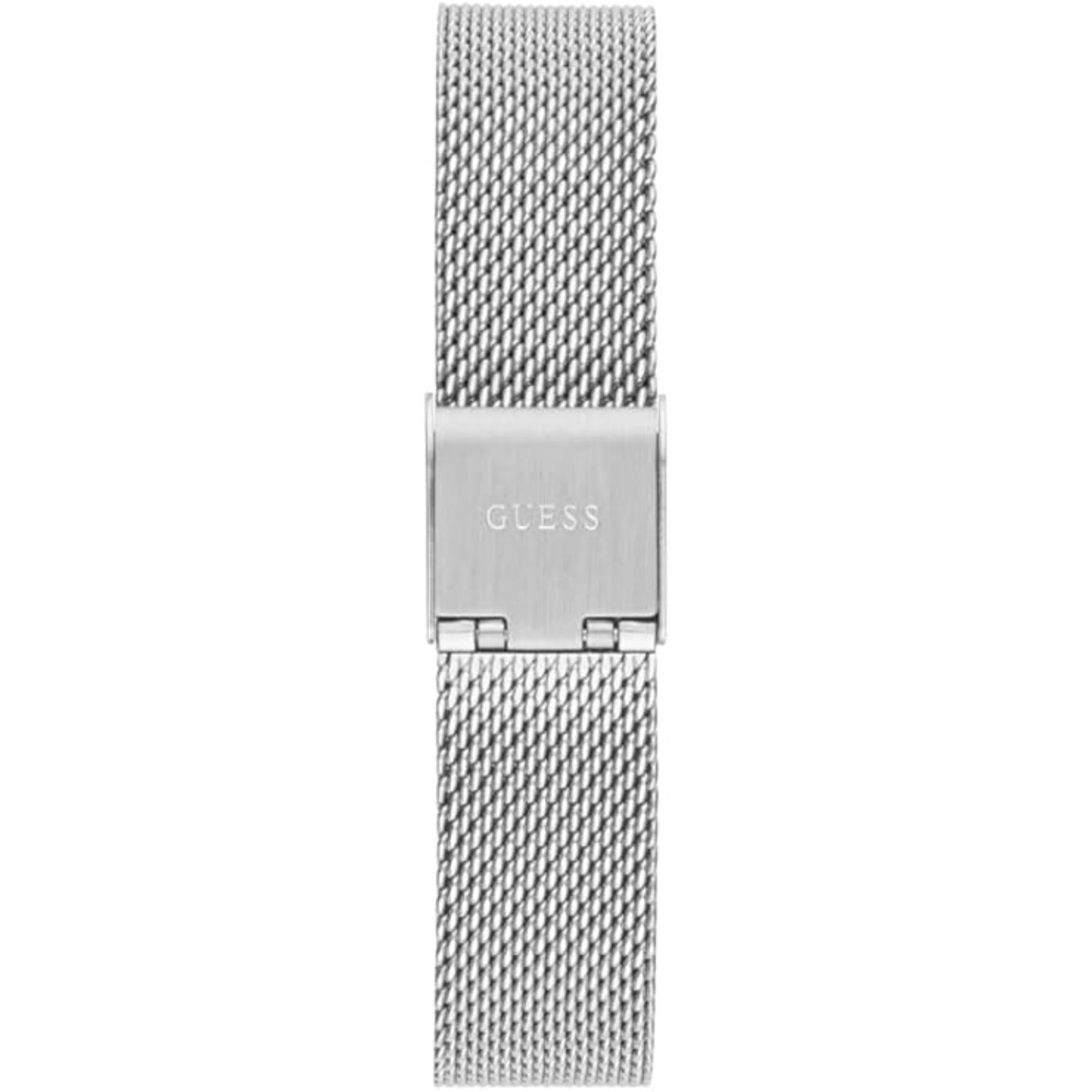 Guess Women’s Silver Crystal Bracelet Watch GW0550L1