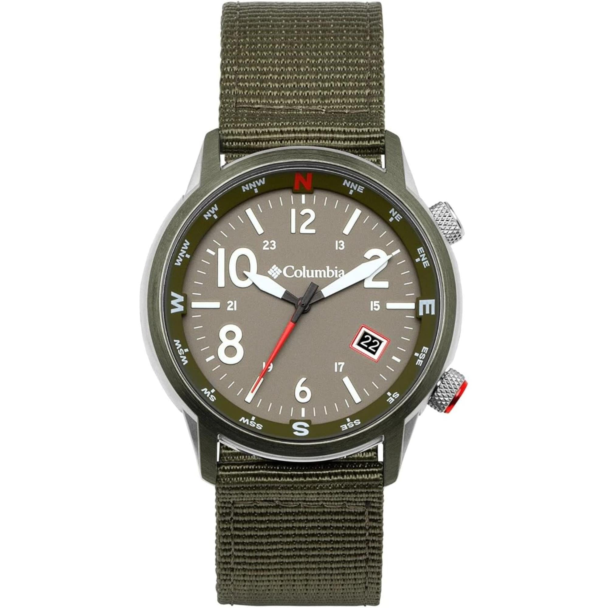 Columbia Outbacker Quarz Grünes Zifferblatt Herren Uhr CSC01-008