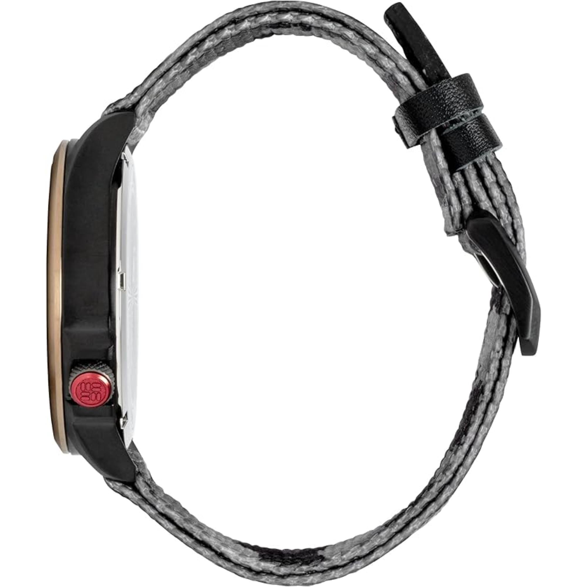 Columbia Canyon Ridge Quarz Schwarzes Zifferblatt Camouflage Nylonarmband Herren Uhr CSC02-002