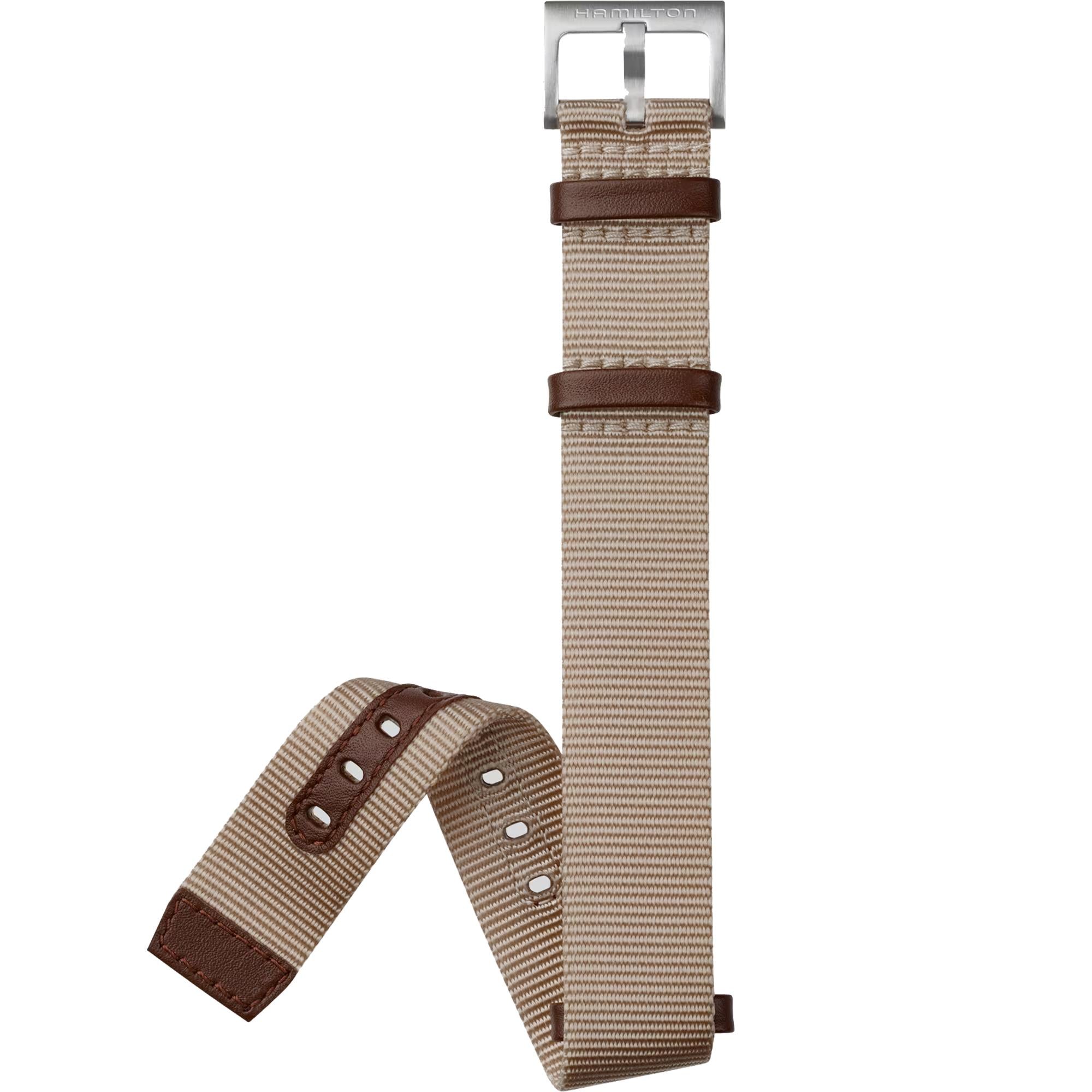 Hamilton Khaki Field Beige NATO Textile Watch Strap H690694103