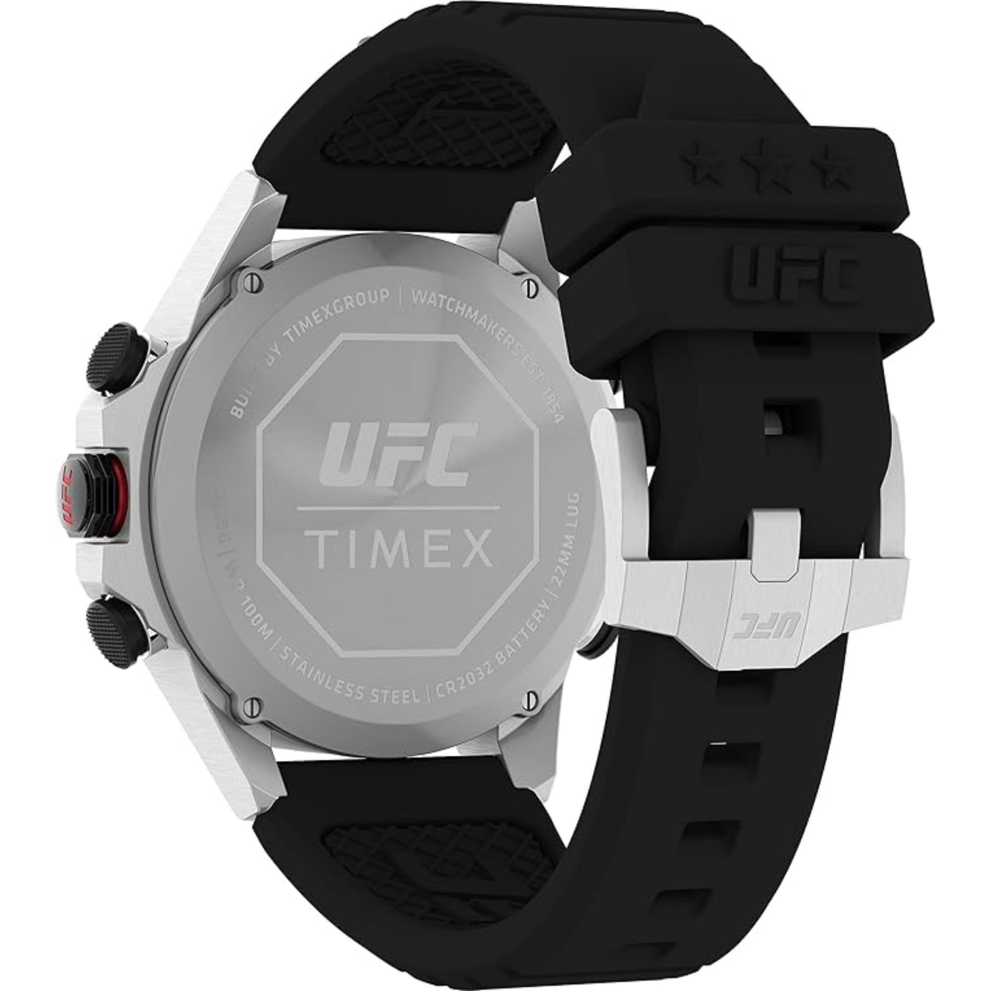 Timex UFC 49mm Digital Rubber Mens Quartz Watch TW2V86700