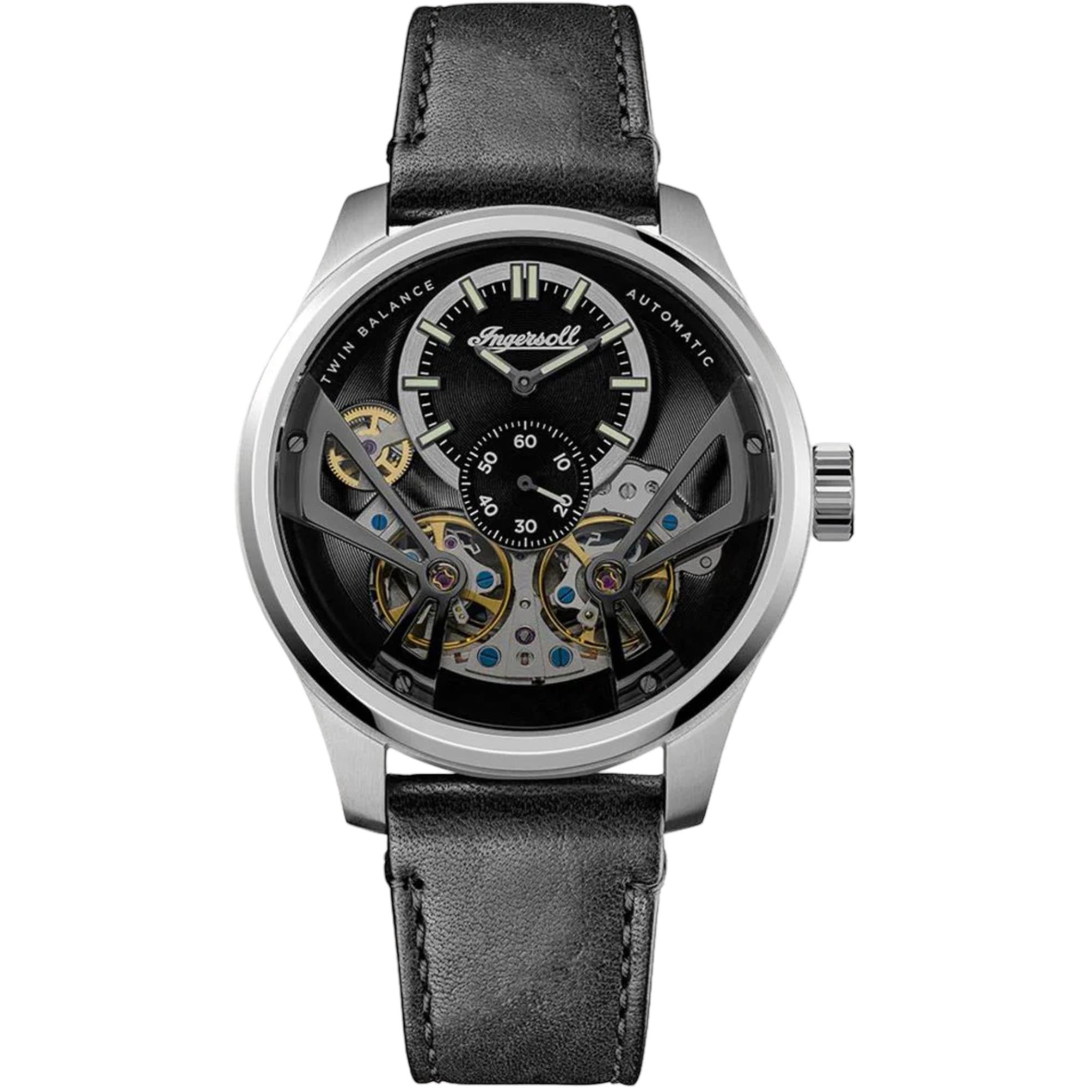 Ingersoll 1892 The Naismith Automatic Black Dial Men's Watch I16101