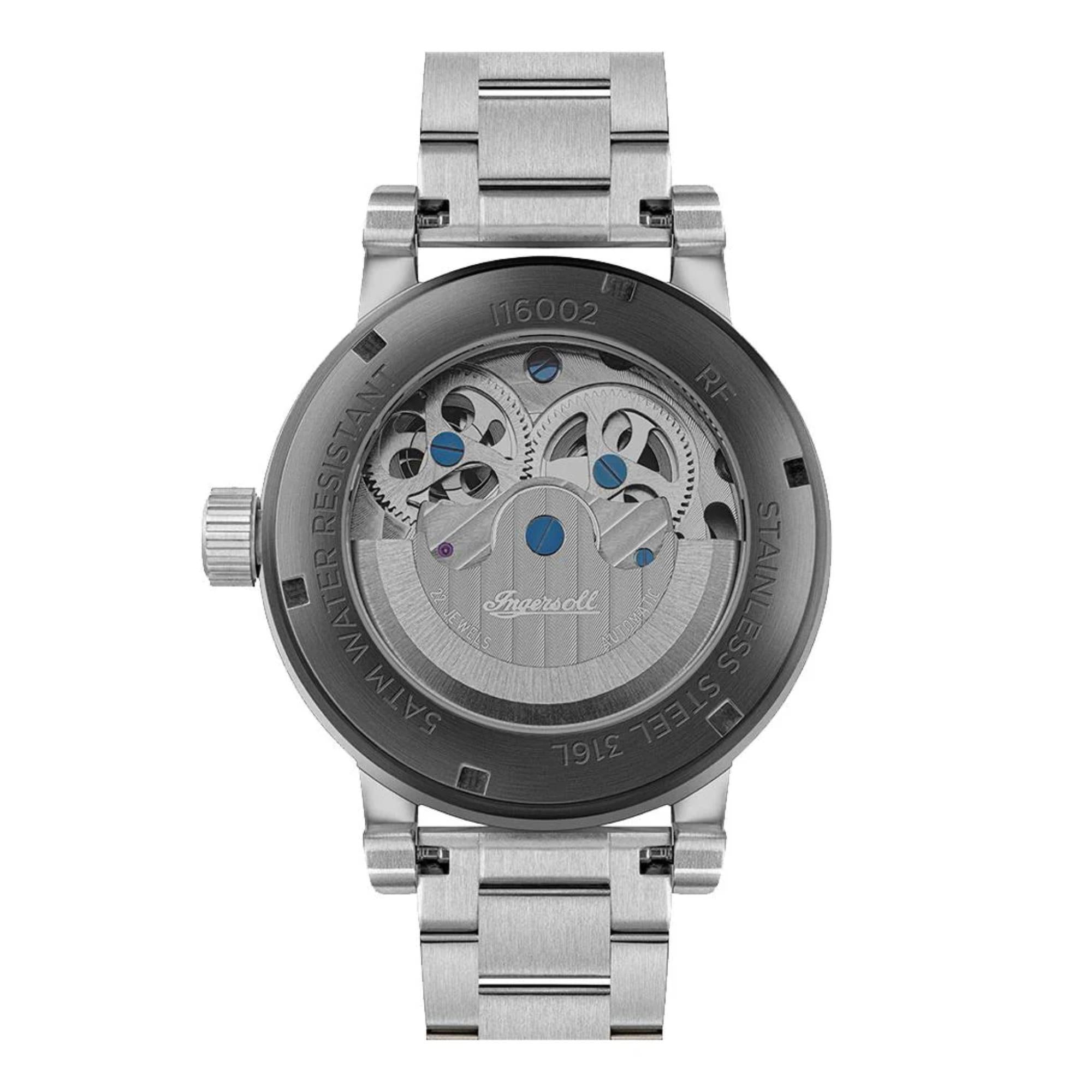 Ingersoll 1892 The Arc Automatic Silver Dial Steel Strap Men’s Watch I16002
