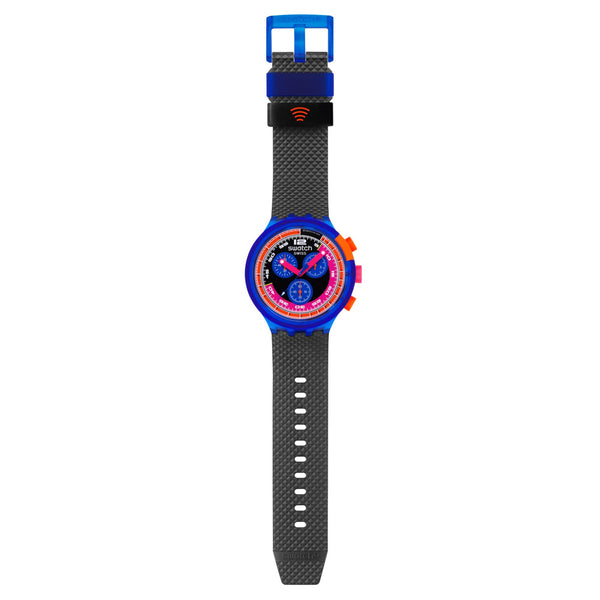 Swatch Neon Party To The Max Multicoloured Dial Watch SB06N101-5300