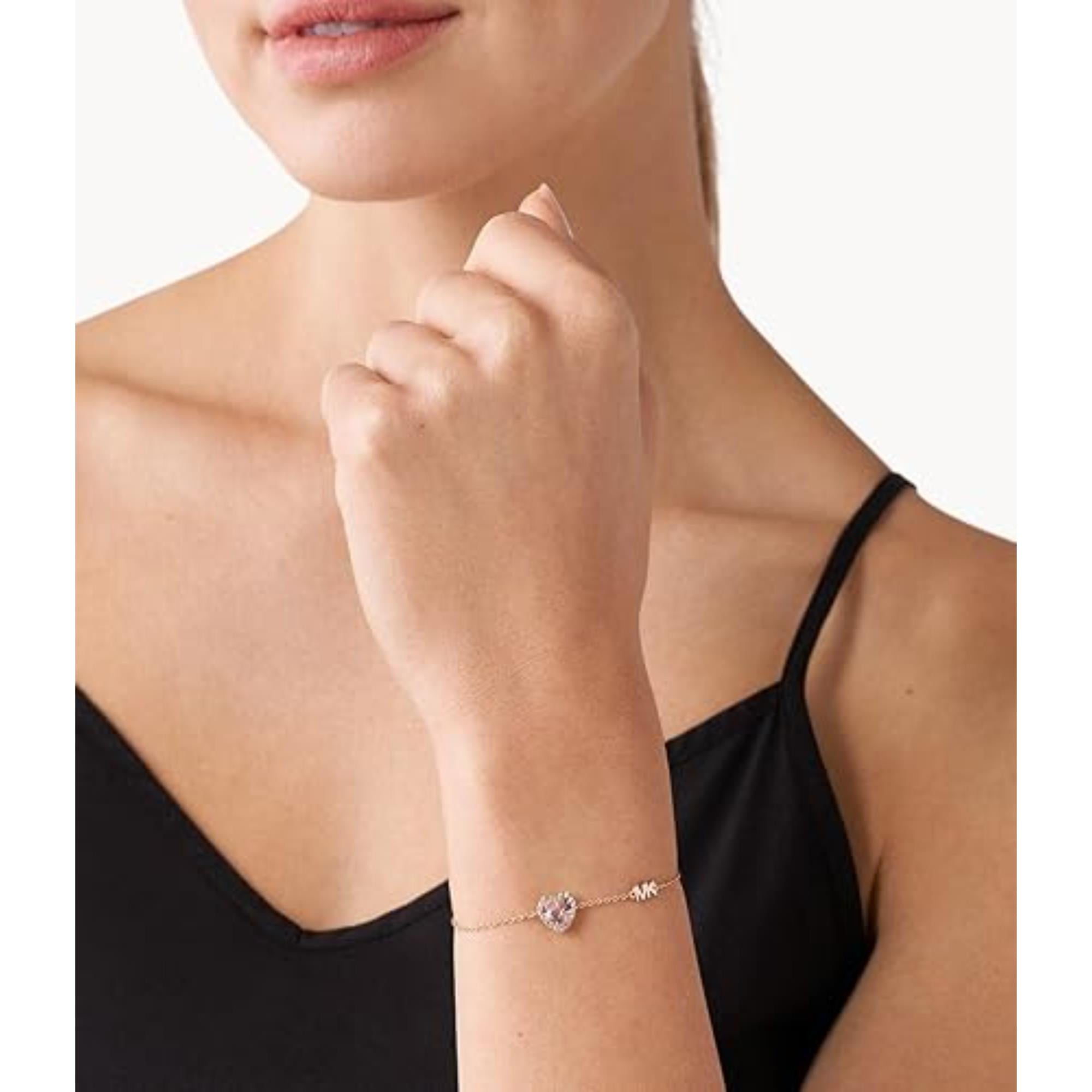 Michael Kors 14K Heart-Cut Women's Bracelet MKC1518A2791