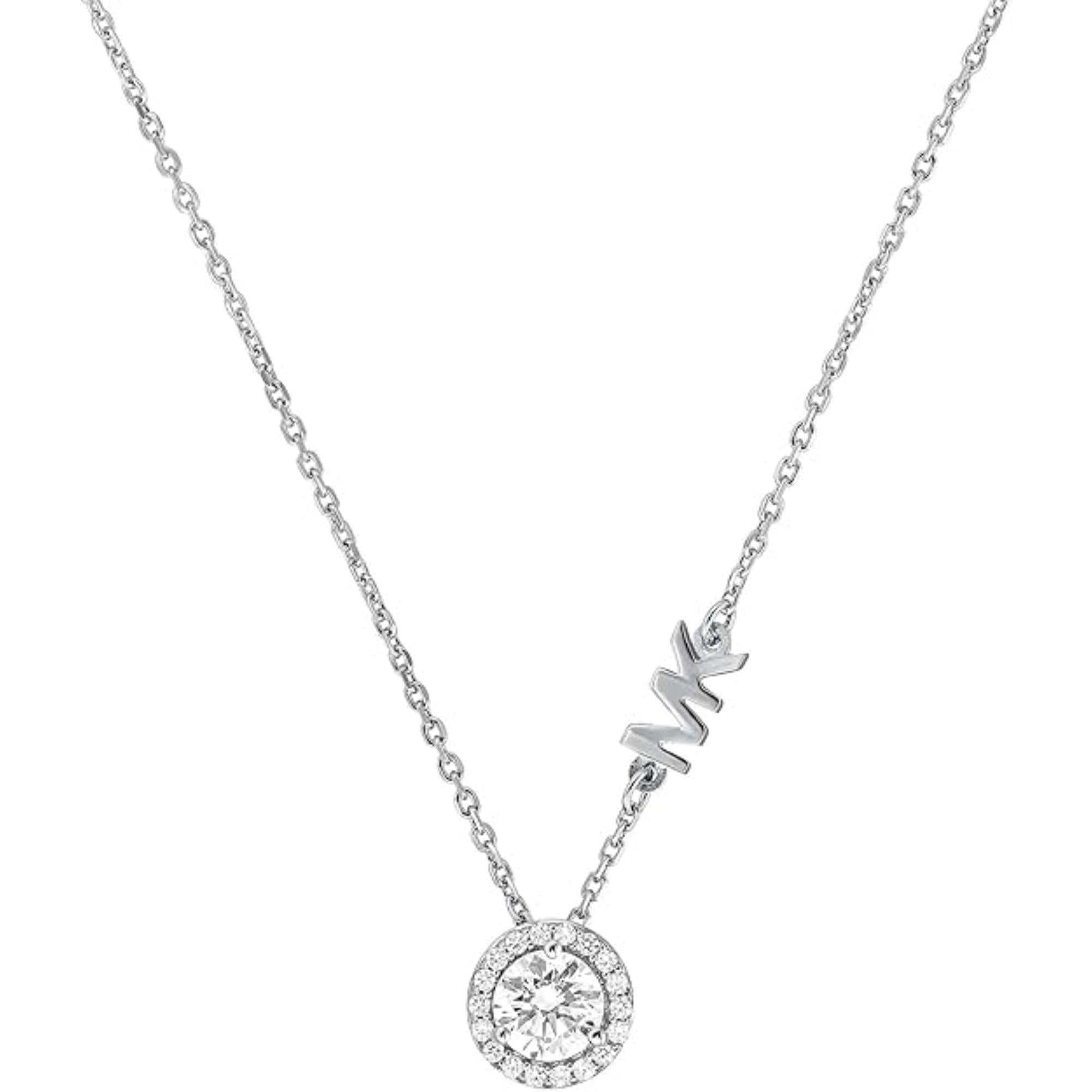 Michael Kors CZ Pendant Women's Necklace MKC1208AN040