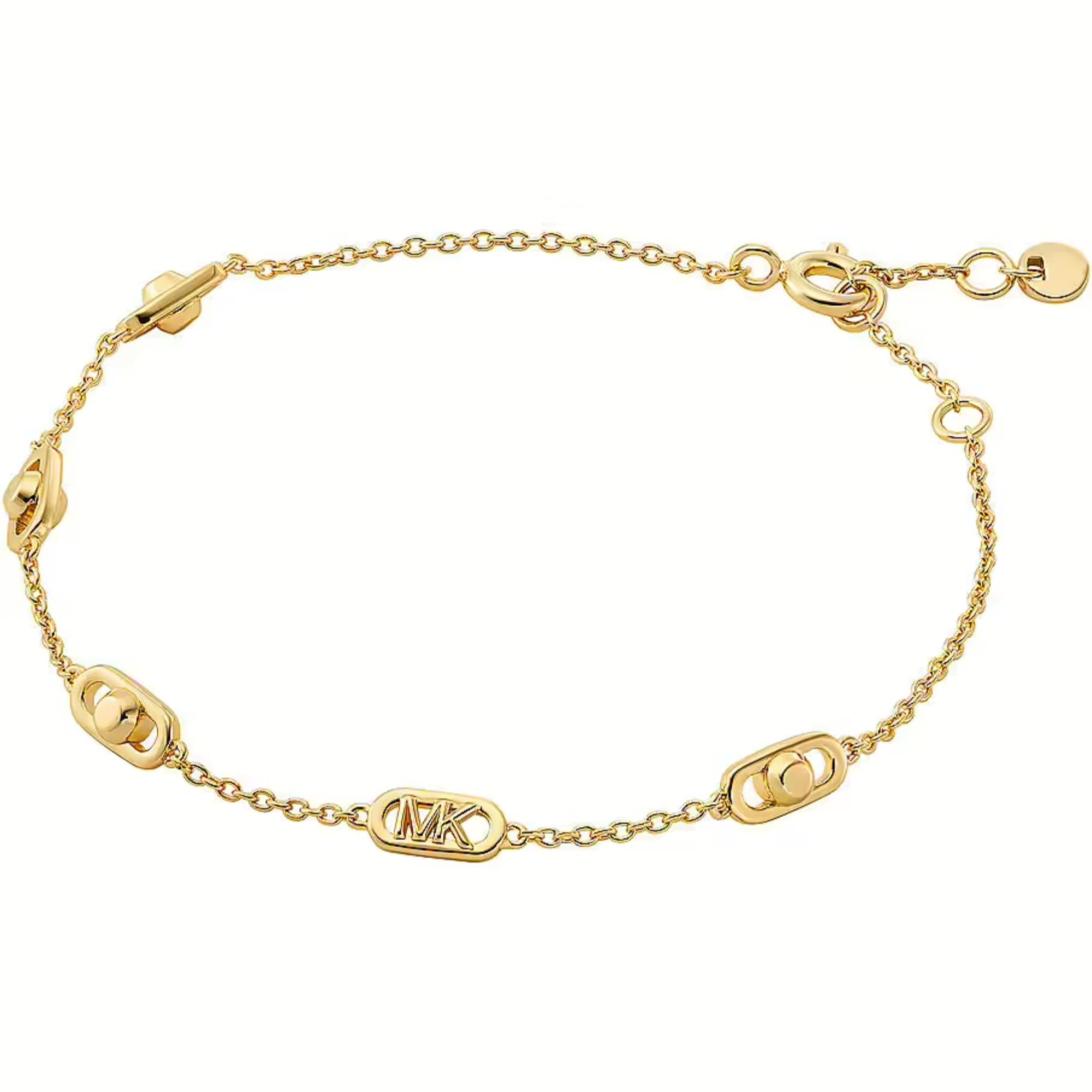 Michael Kors 14K Gold-Plated Women's Bracelet MKC173600710