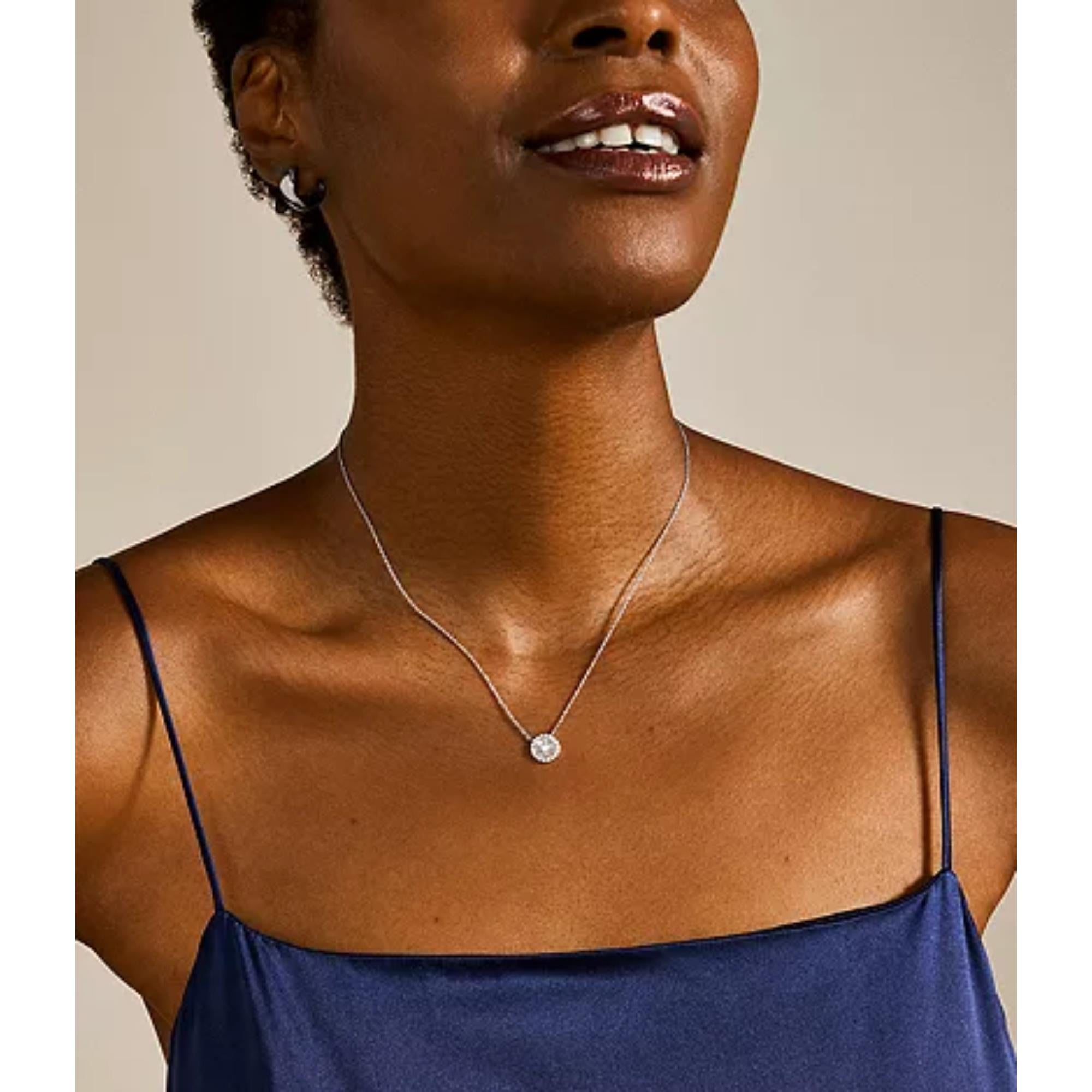 Fossil Sterling Mother-of-Pearl Women's Necklace JFS00520040