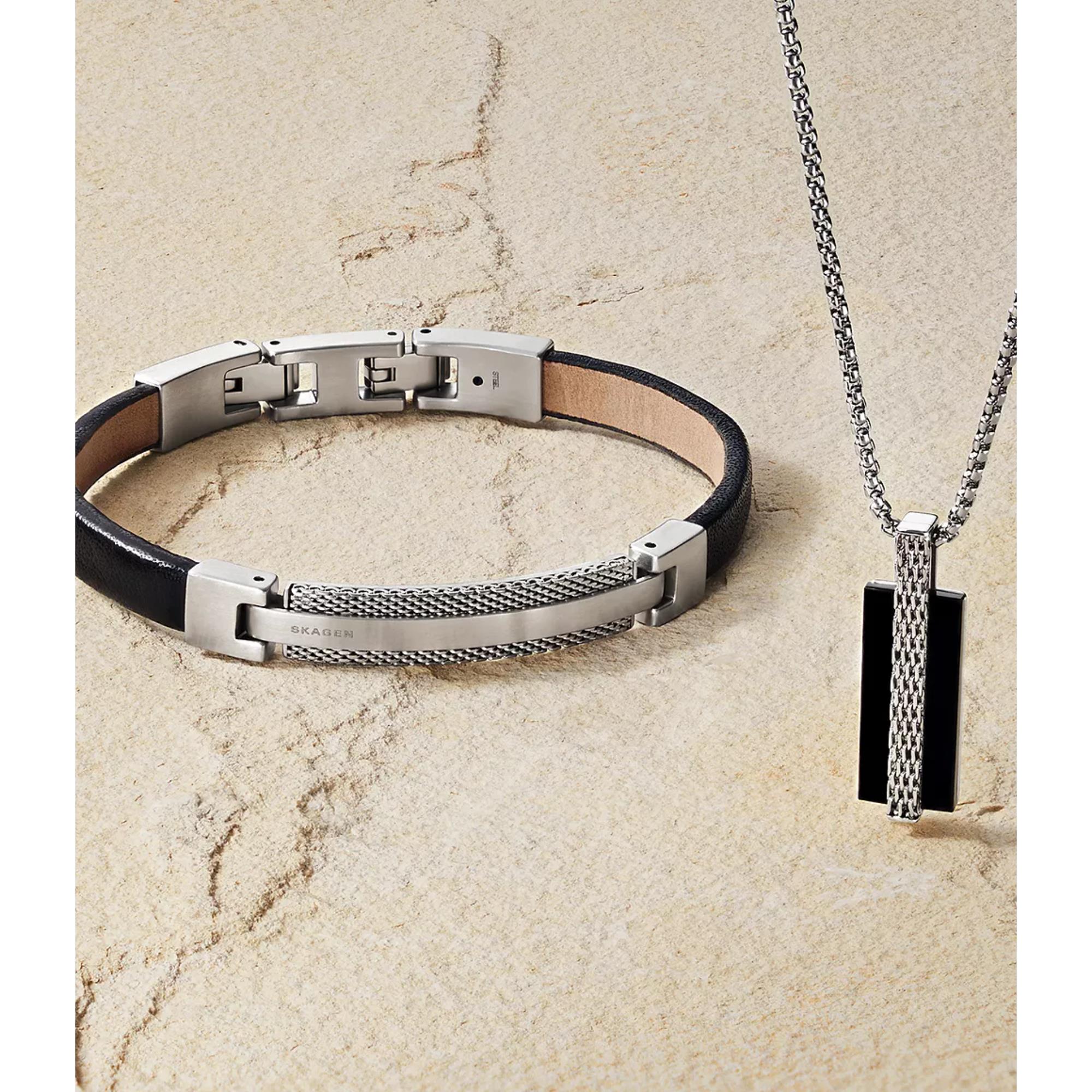 Skagen Torben Pendant Men's Necklace SKJM0209040