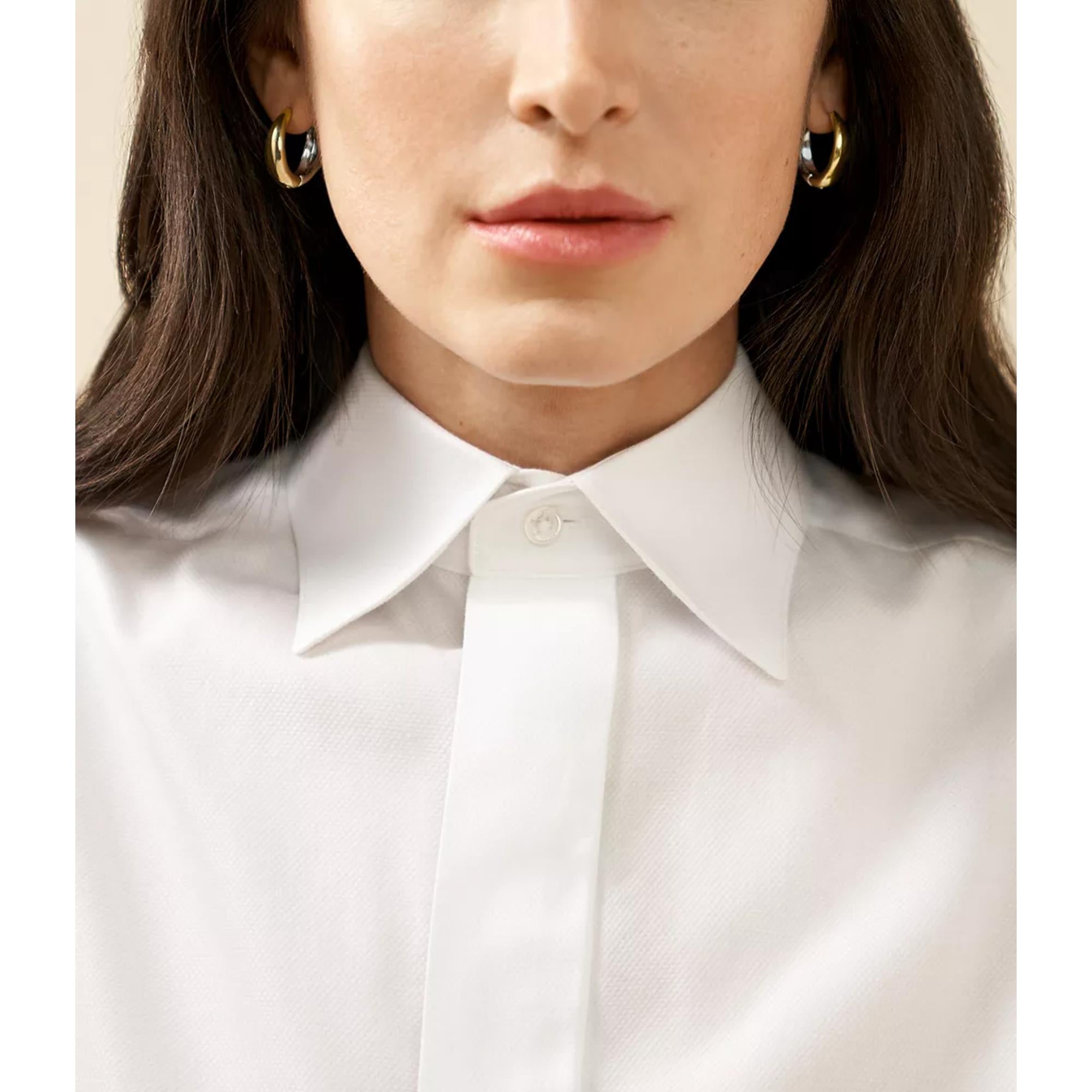 Skagen SKJ1819998 Linje Modern Two-Tone Women's Earrings