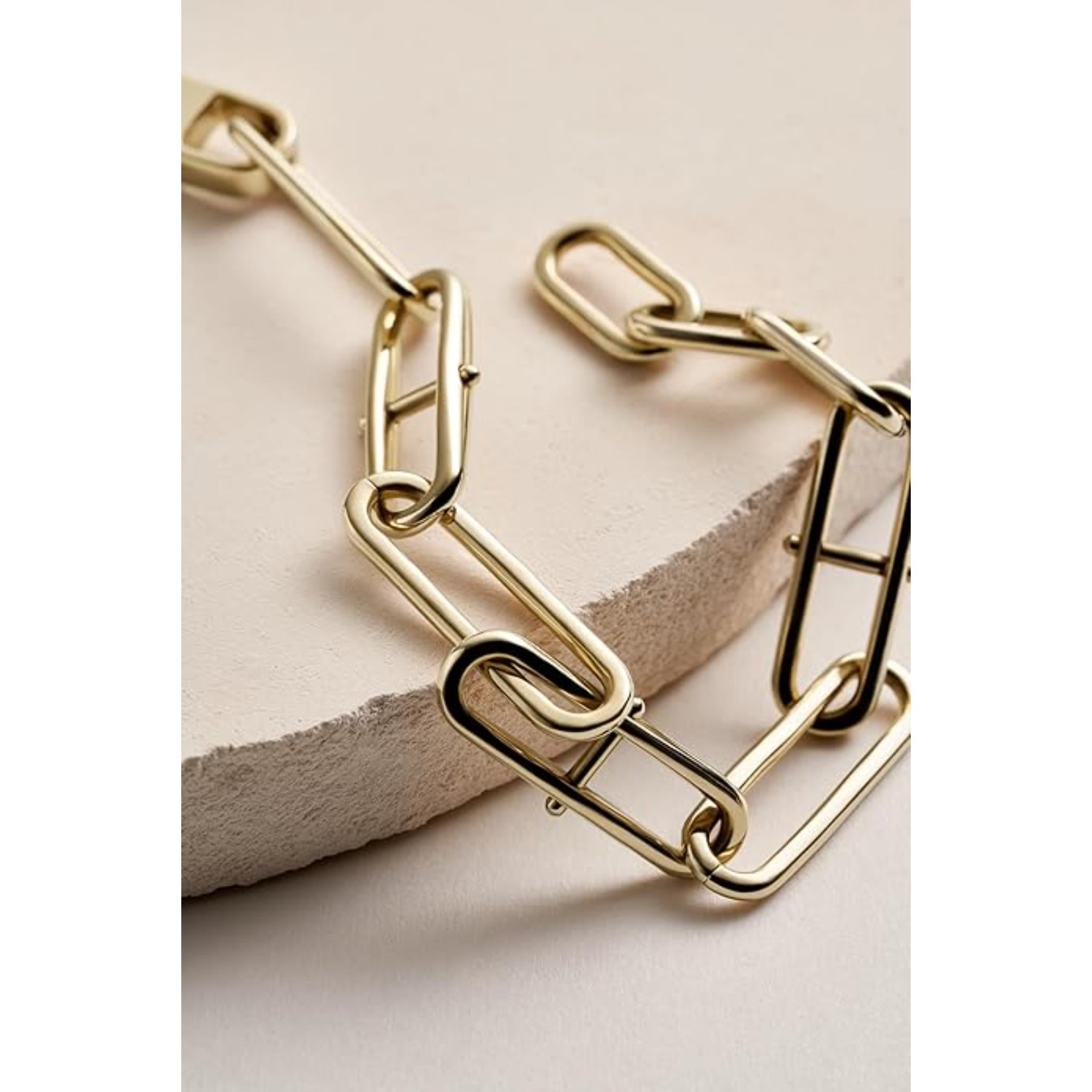 Fossil Heritage D-Link Gold-Tone Women's Necklace JF04102710