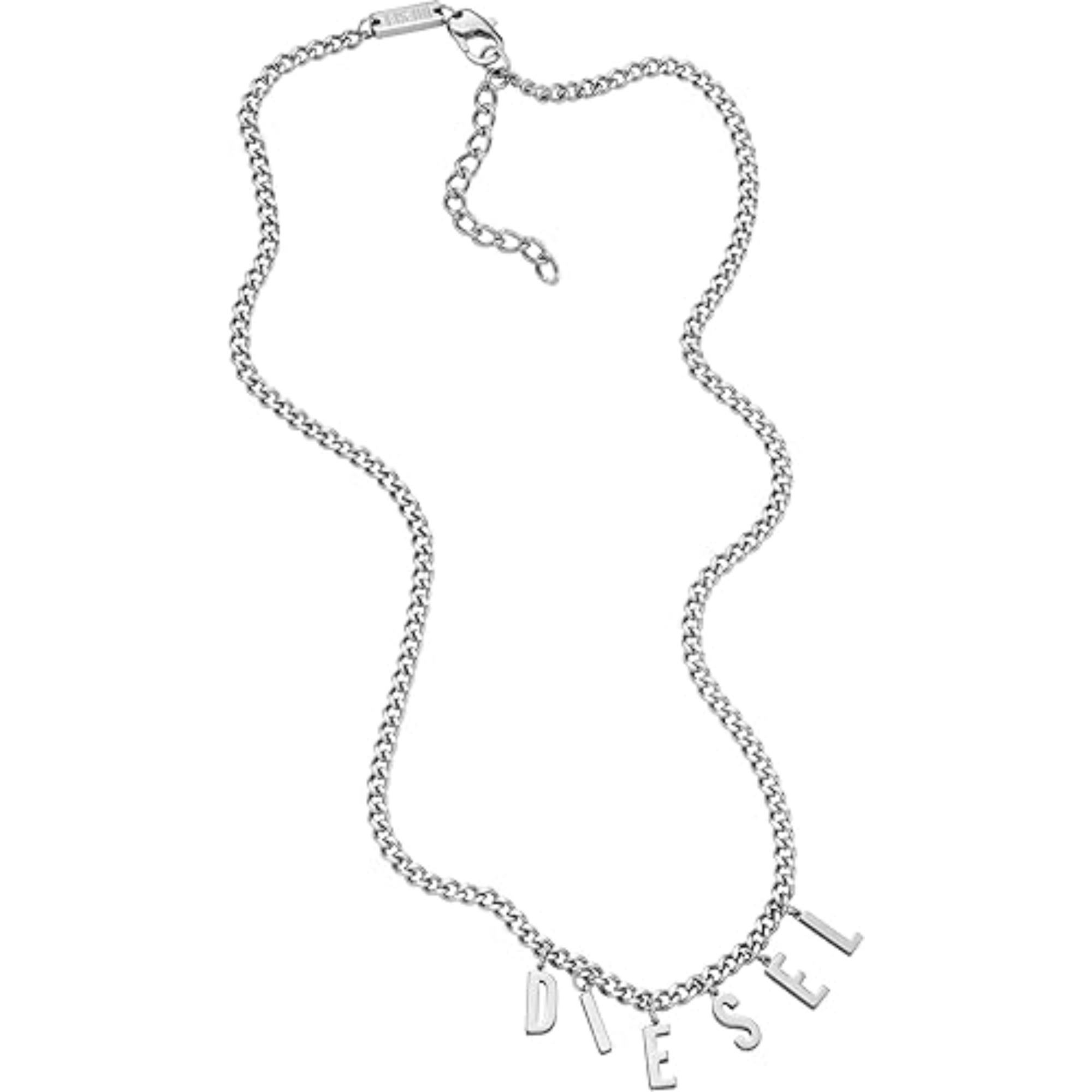 Diesel Stainless Steel Chain Necklace DX1494040