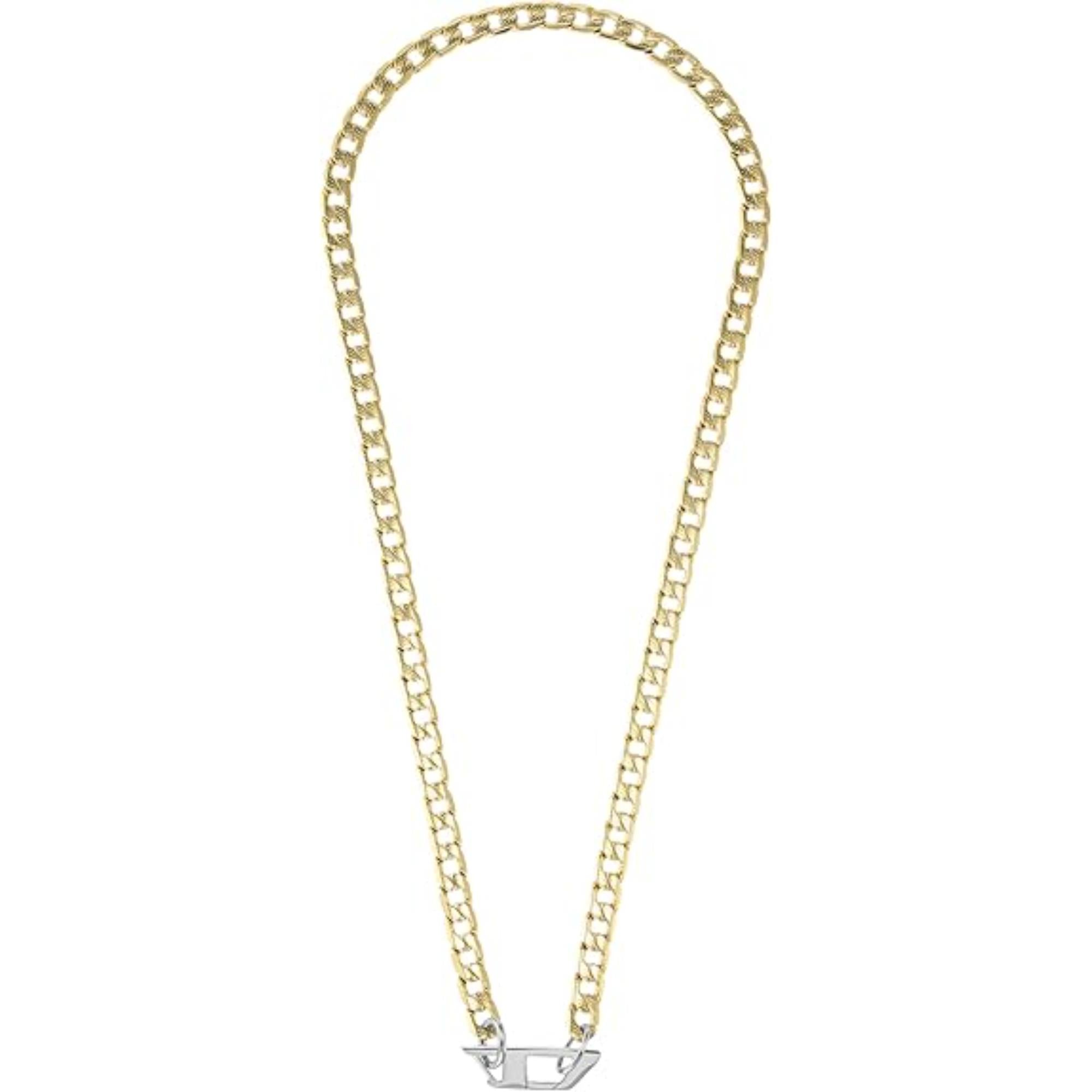 Diesel Chain Stainless Steel Unisex Necklace DX1438931