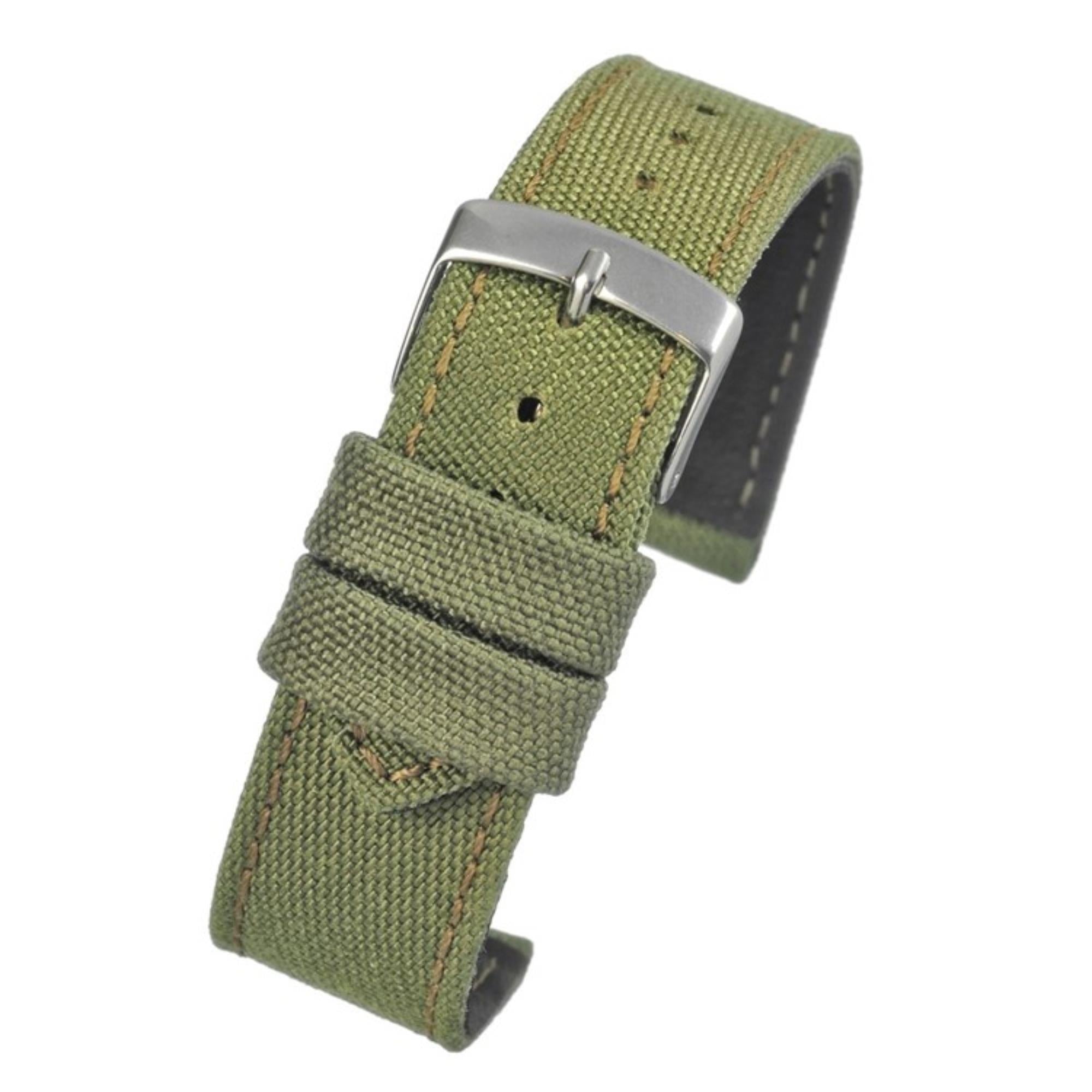 LBS Green Fabric Watch Strap WH666/20 
