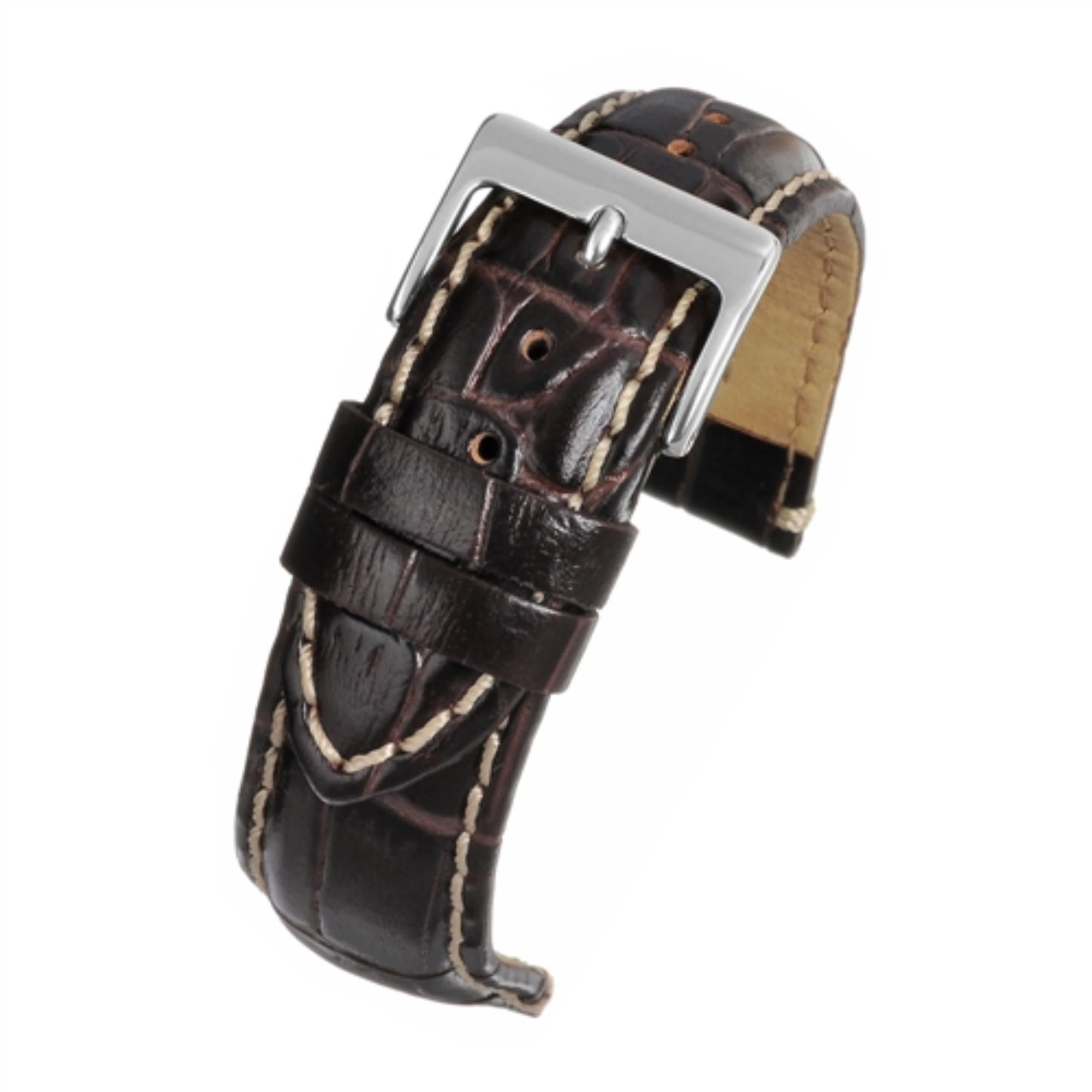 LBS Brown Padded High-Grade Strap W105P/18 