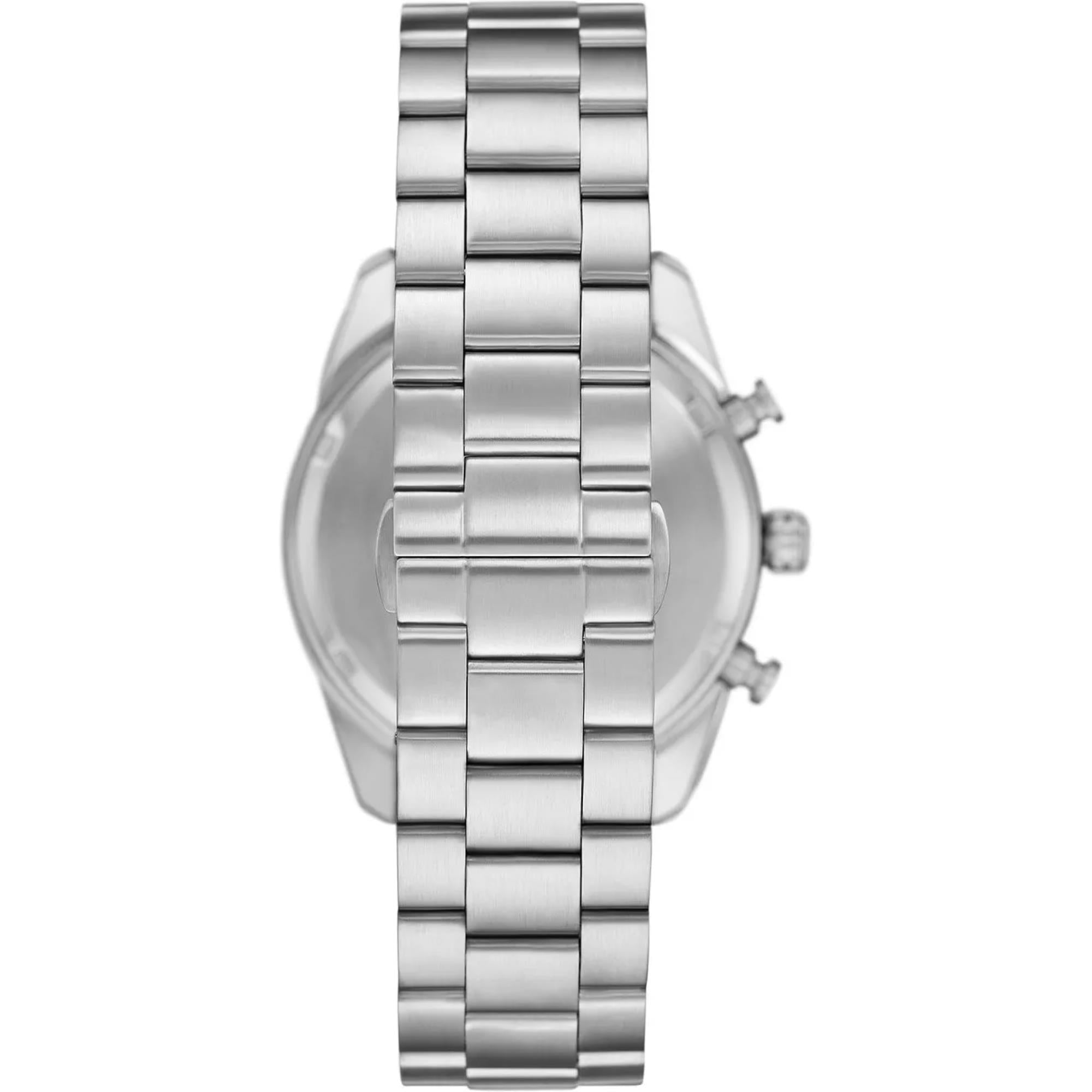 Emporio Armani Racer 42mm Chronograph mit grünem Zifferblatt Herren Quarz Uhr AR11637