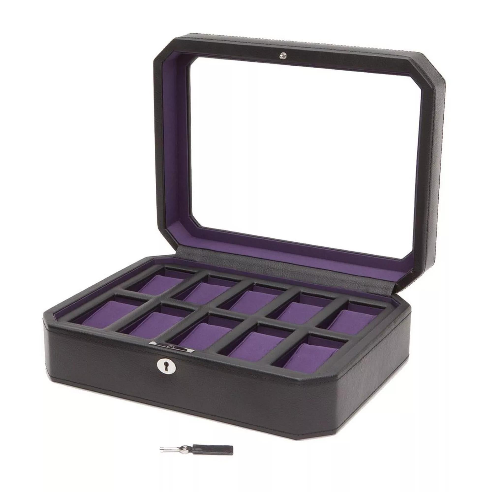 WOLF Windsor 10-teilige Uhrenbox 458403