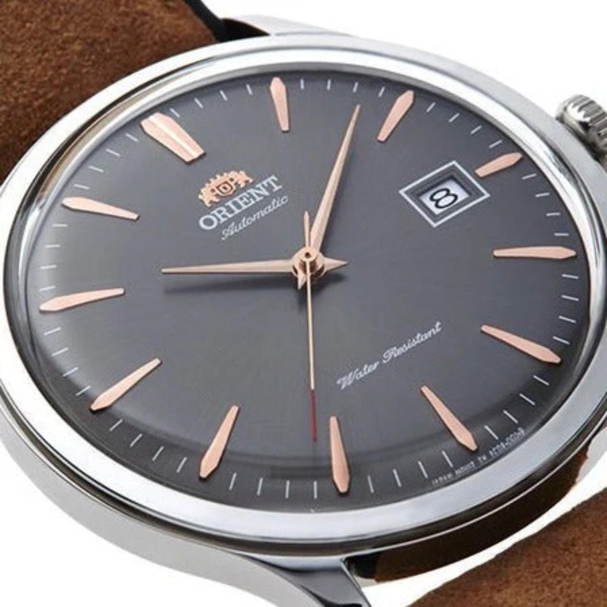 Orient Bambino V4 Grey Dial Men’s Dress Watch TAC08003A0