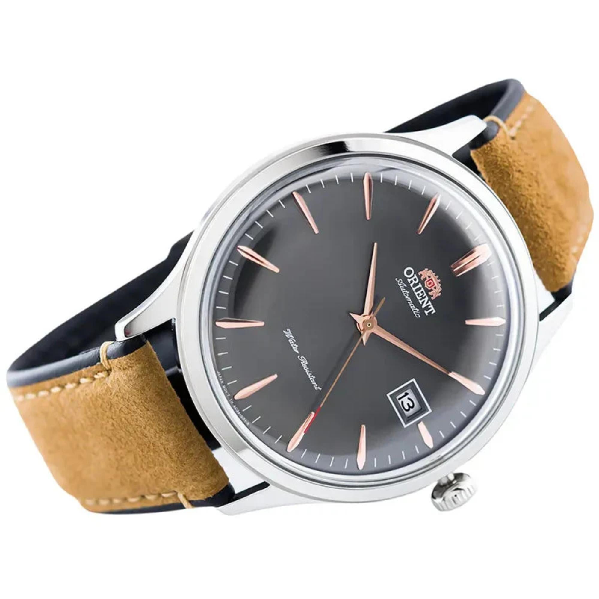 Orient Bambino V4 Grey Dial Men’s Dress Watch TAC08003A0