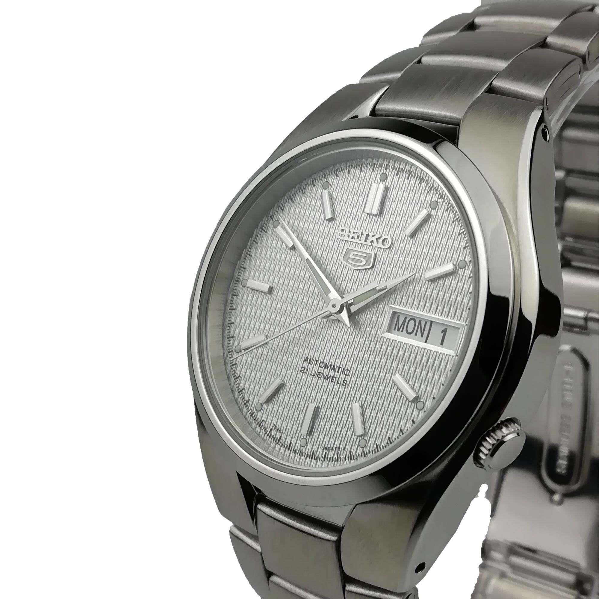 Seiko 5 Automatic White Dial Men's Watch SNK601K1