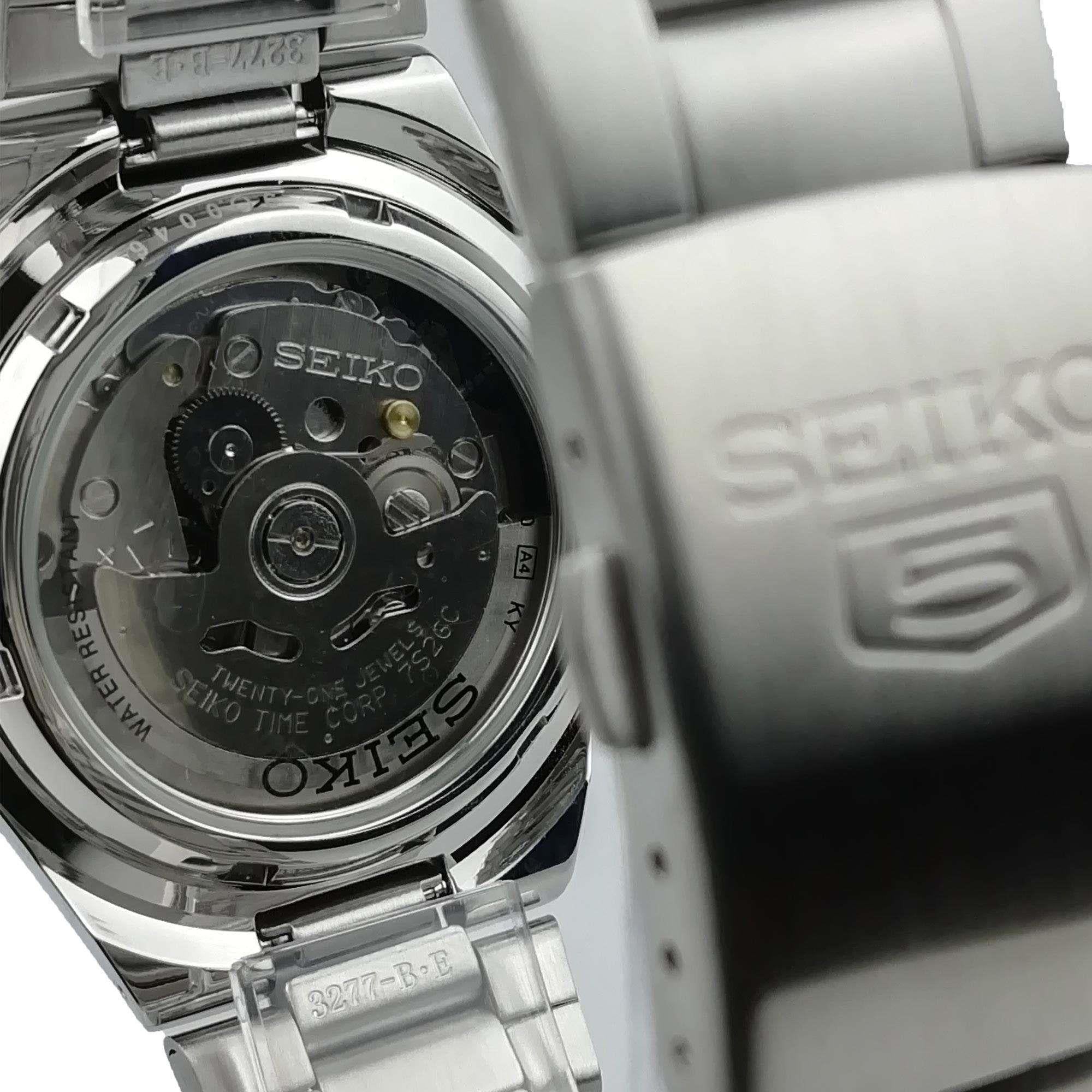 Seiko 5 Automatic White Dial Men's Watch SNK601K1