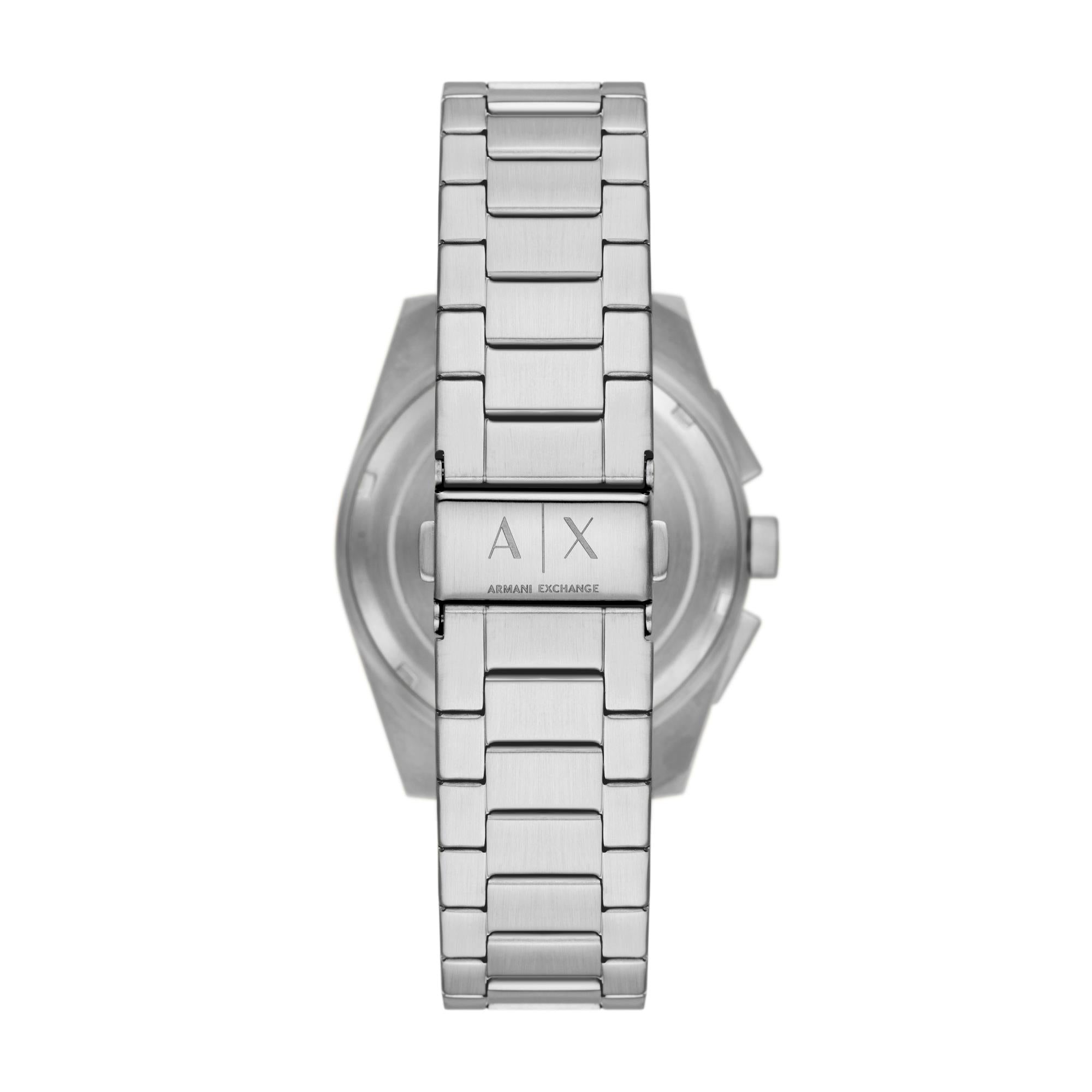 Armani Exchange Parker Green Dial Steel Strap Men's Watch AX2862