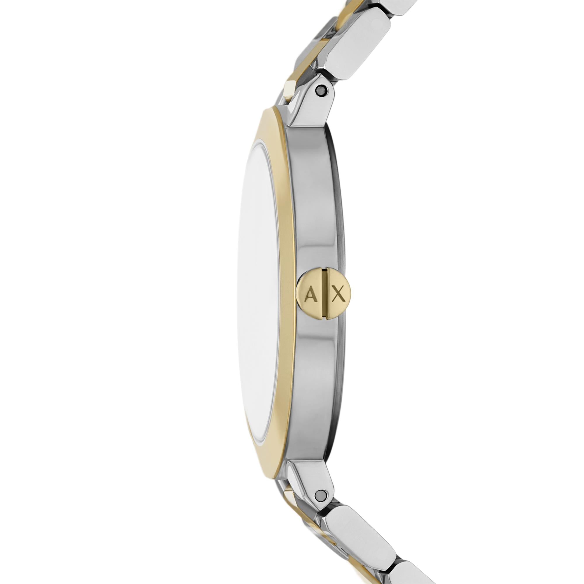 Armani Exchange Jackie 36mm Green Dial Steel Ladies Quartz Watch AX5176