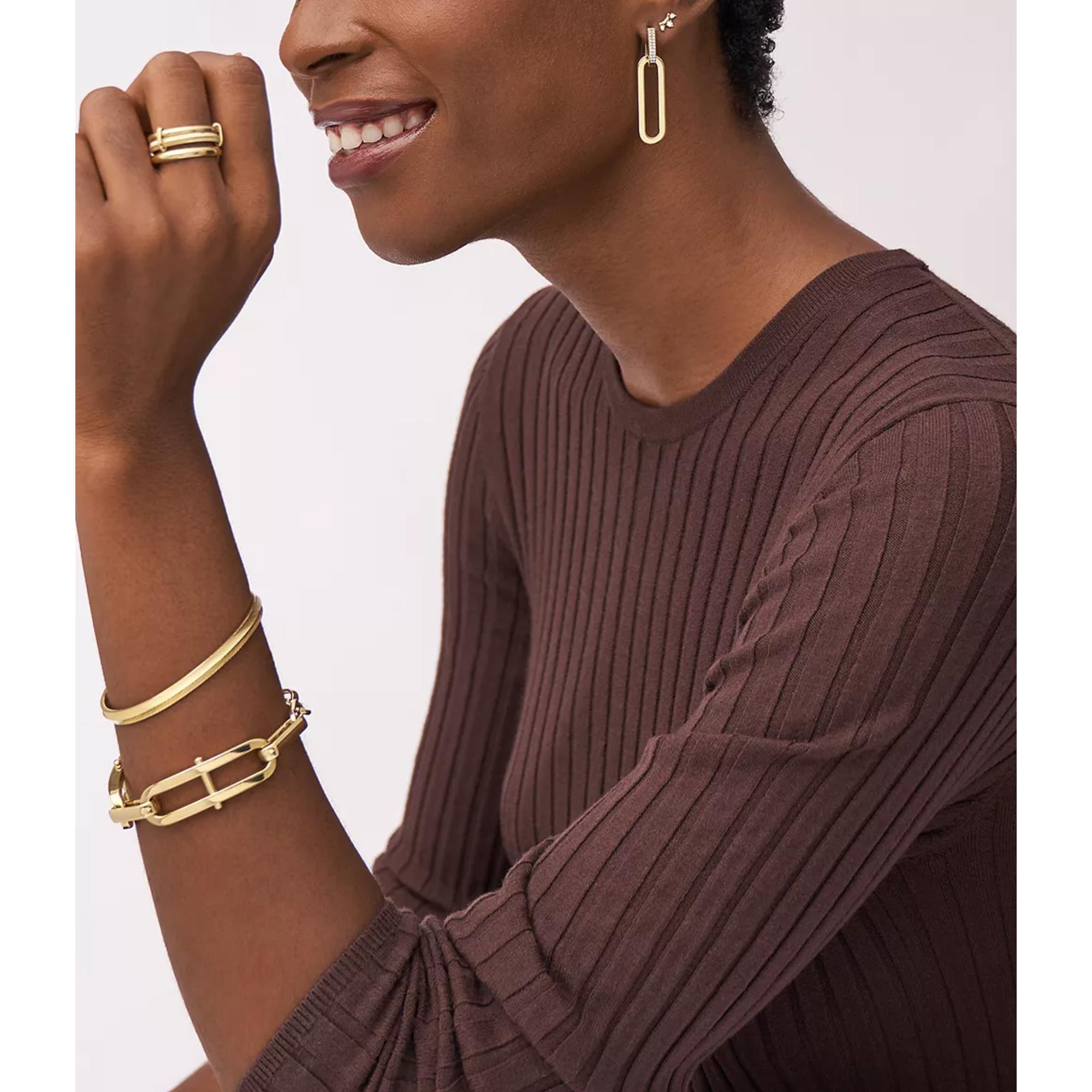 Fossil Harlow Gold-Tone Women's Bracelet JF04117710
