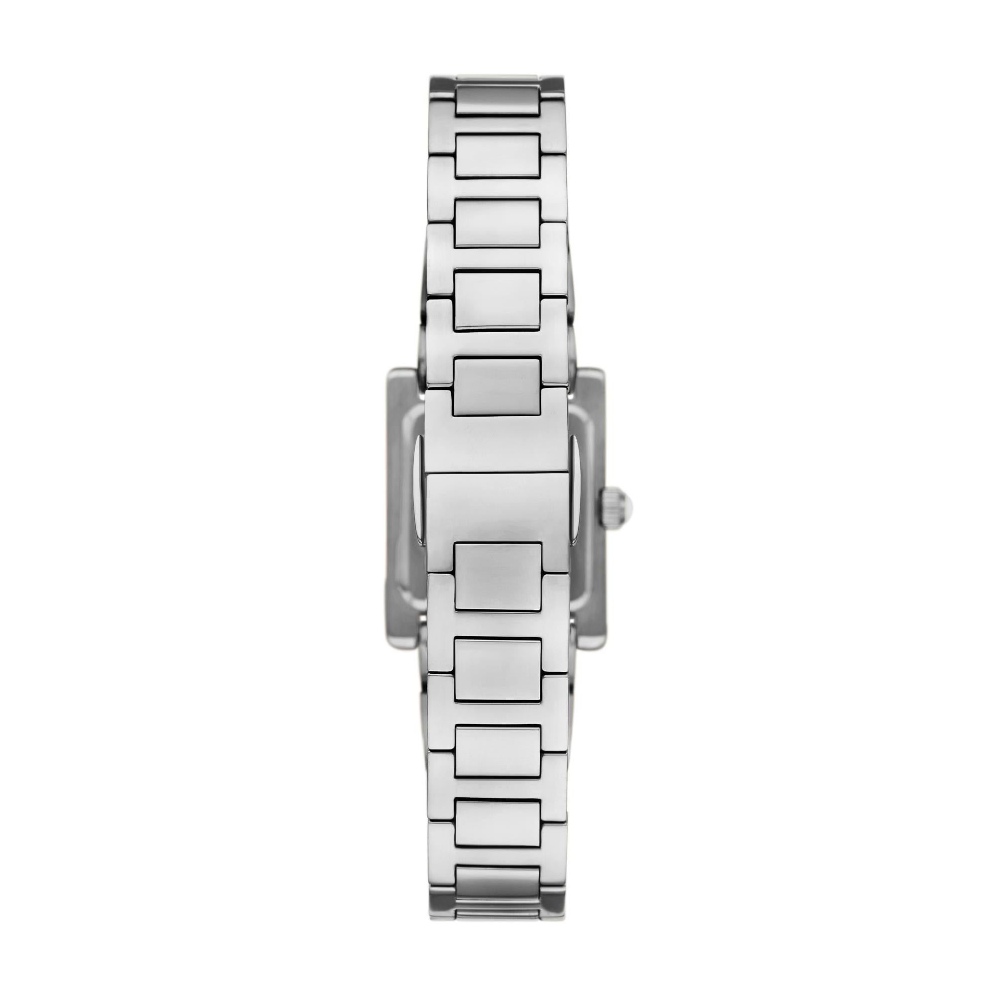 Emporio Armani Genni 20mm Mother of Pearl Dial Steel Ladies Quartz Watch AR11662